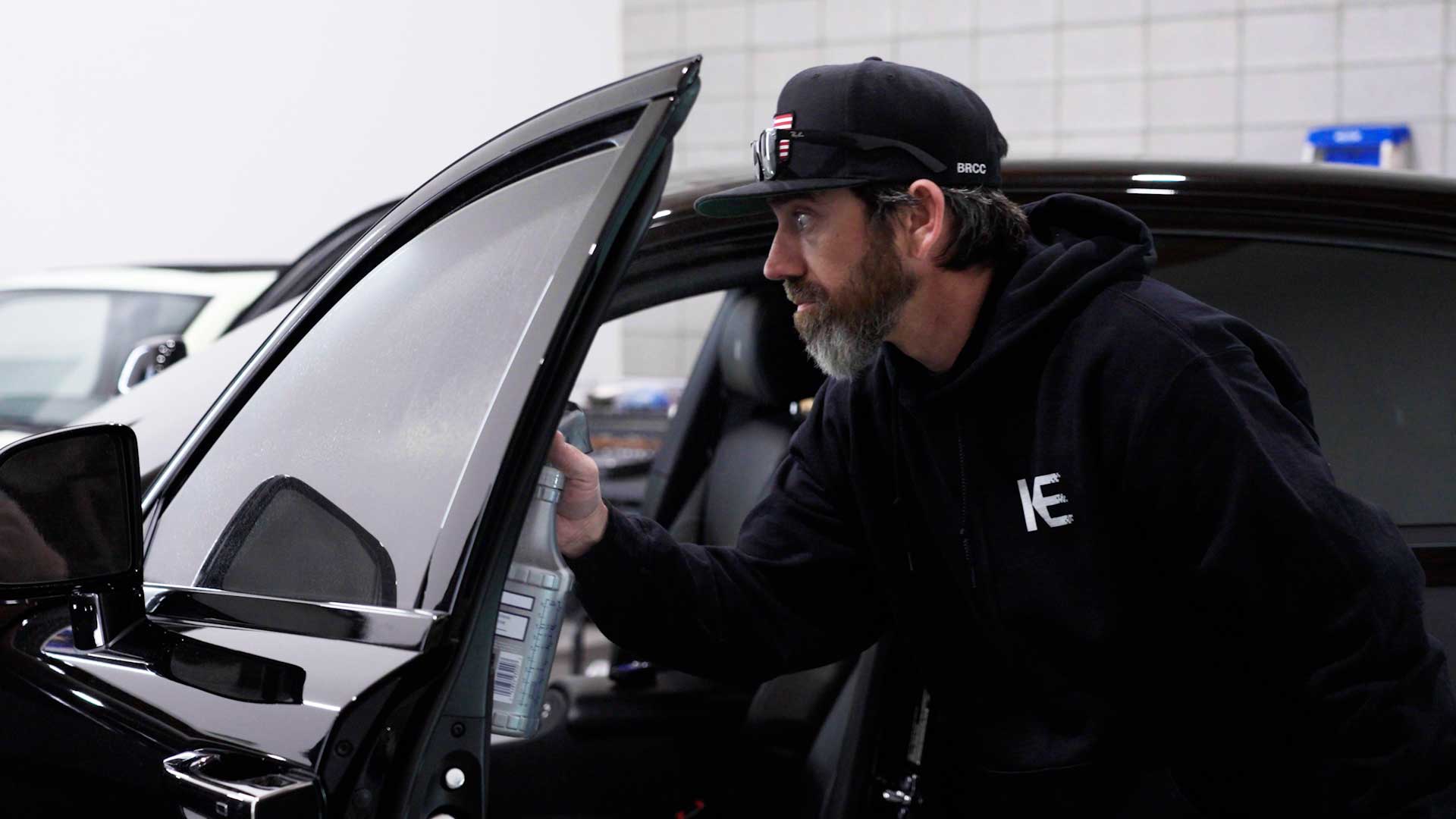 Expert Tesla Glass Tint preparation in Talladega
