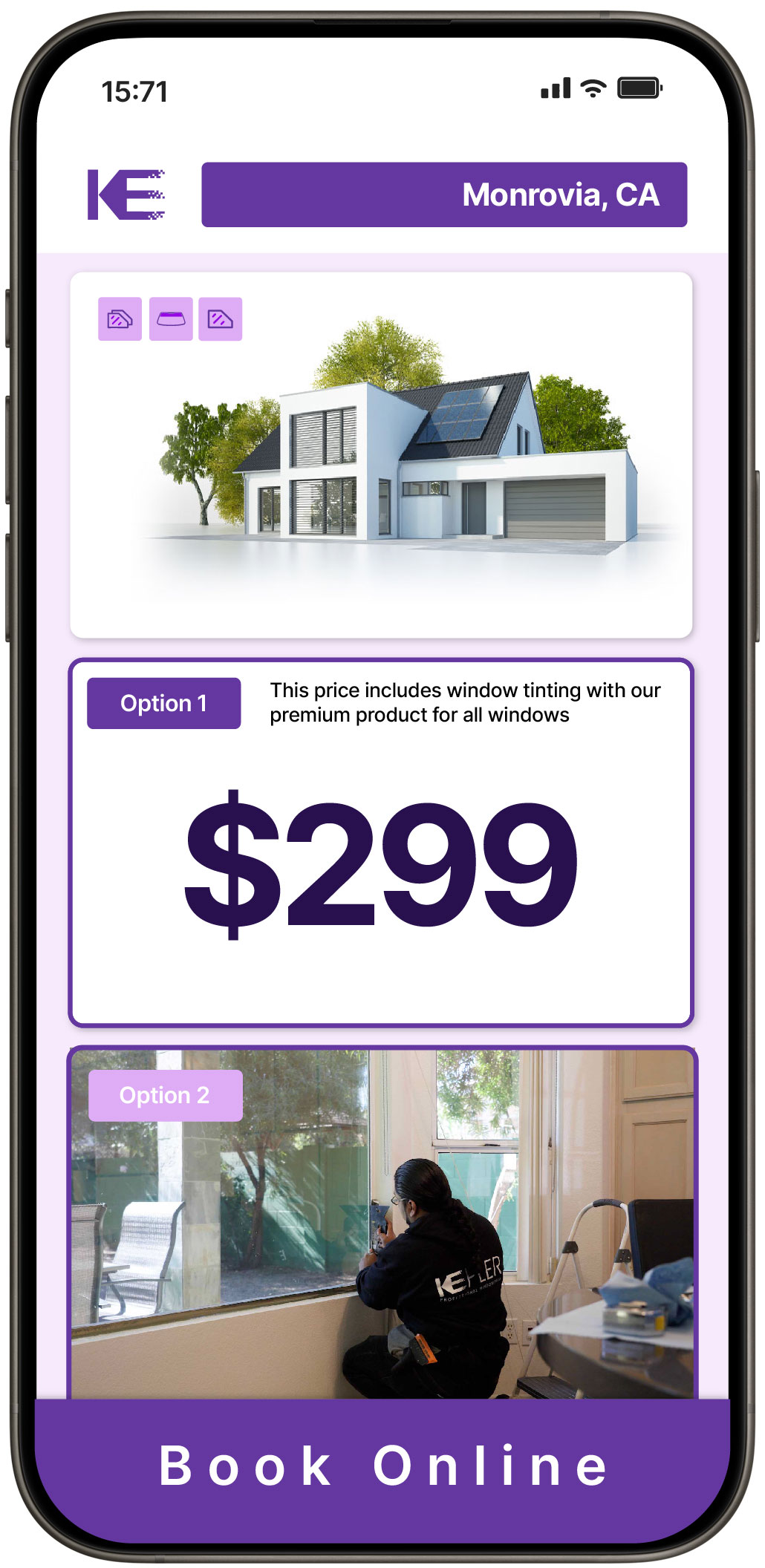 View Reasonable Home Window Tinting Costs in Monrovia, California