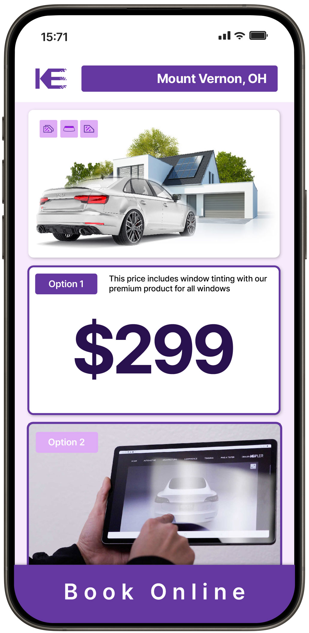 View Competitive Window Tinting Prices in Mount Vernon, Ohio
