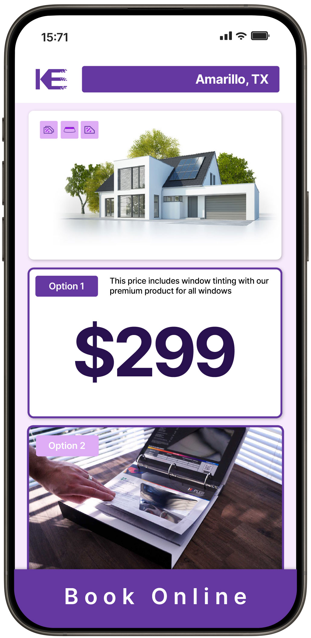 View Affordable Home Window Tinting Rates in Amarillo, Texas