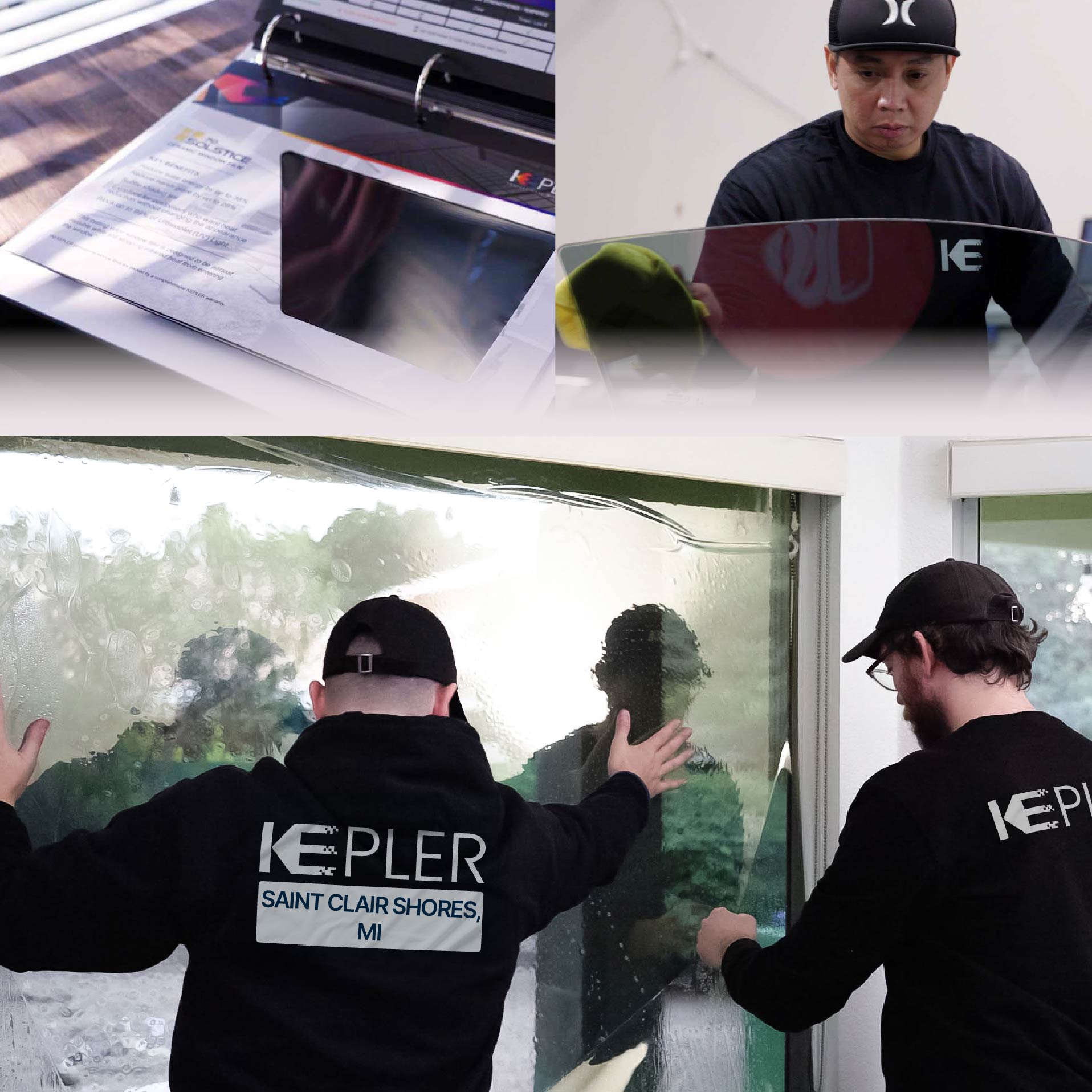 Kepler Specialist Performing Commercial Window Tinting in Saint Clair Shores Saint Clair Shores