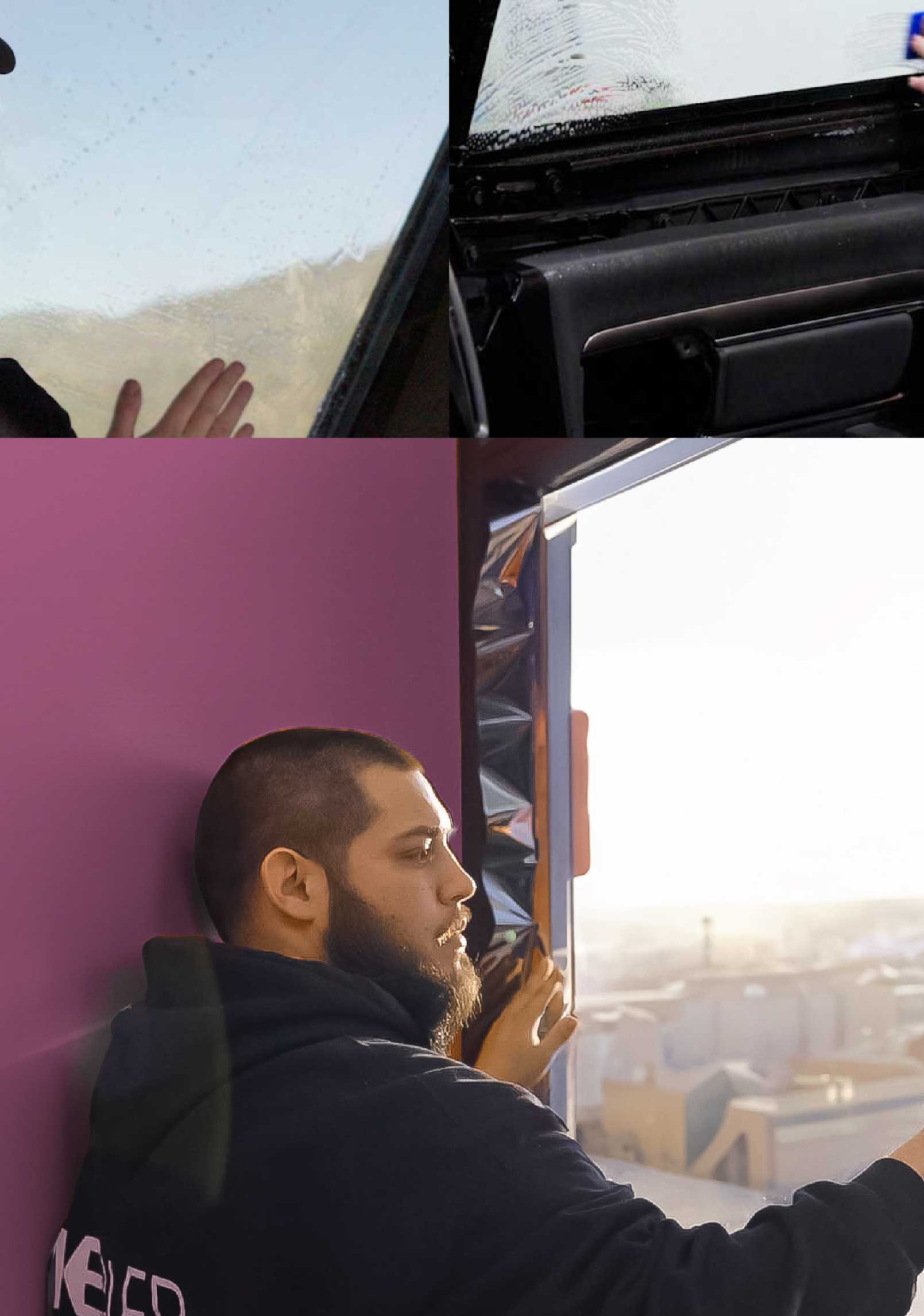 Kepler Specialist Installing Security Window Film in Michigan City Indiana