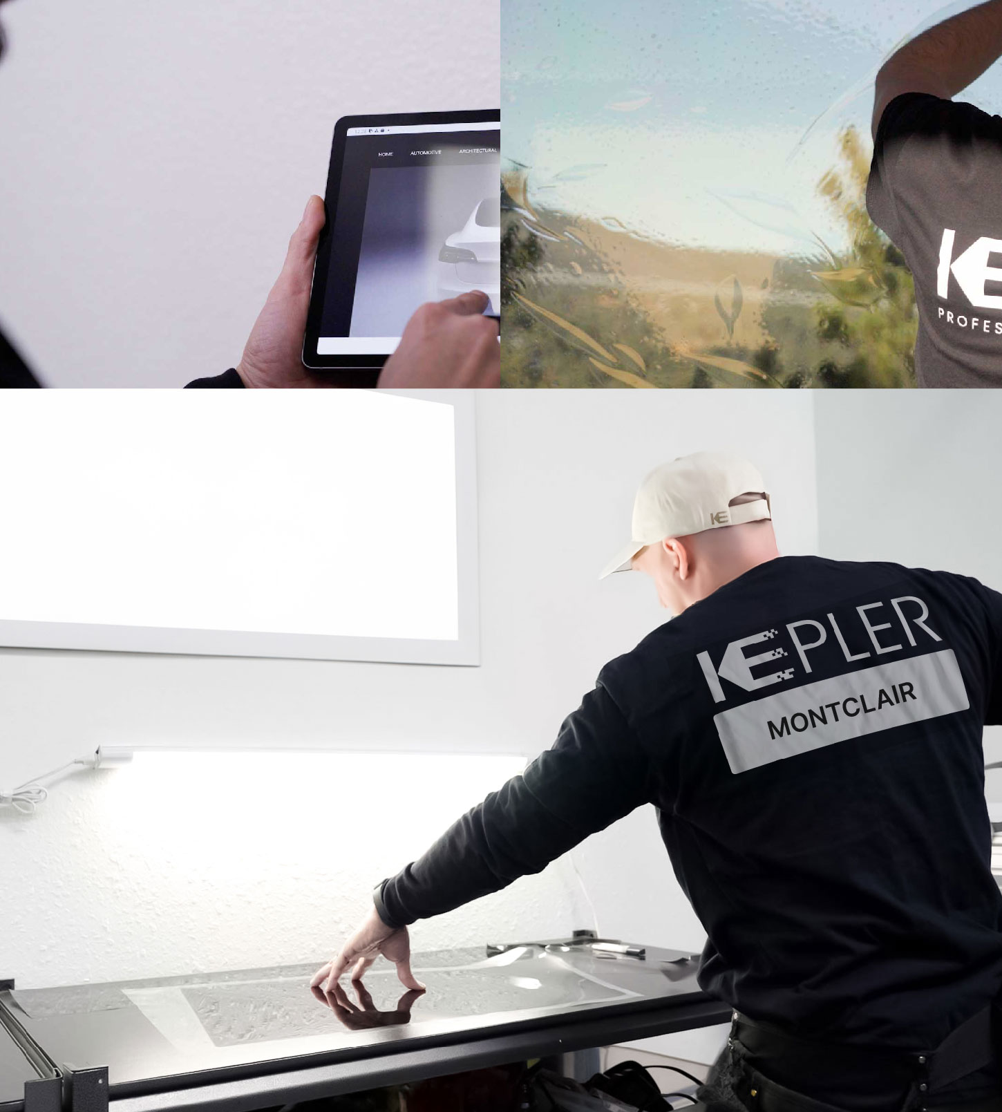 Window Tinting Specialist Cutting Film in Montclair, New Jersey