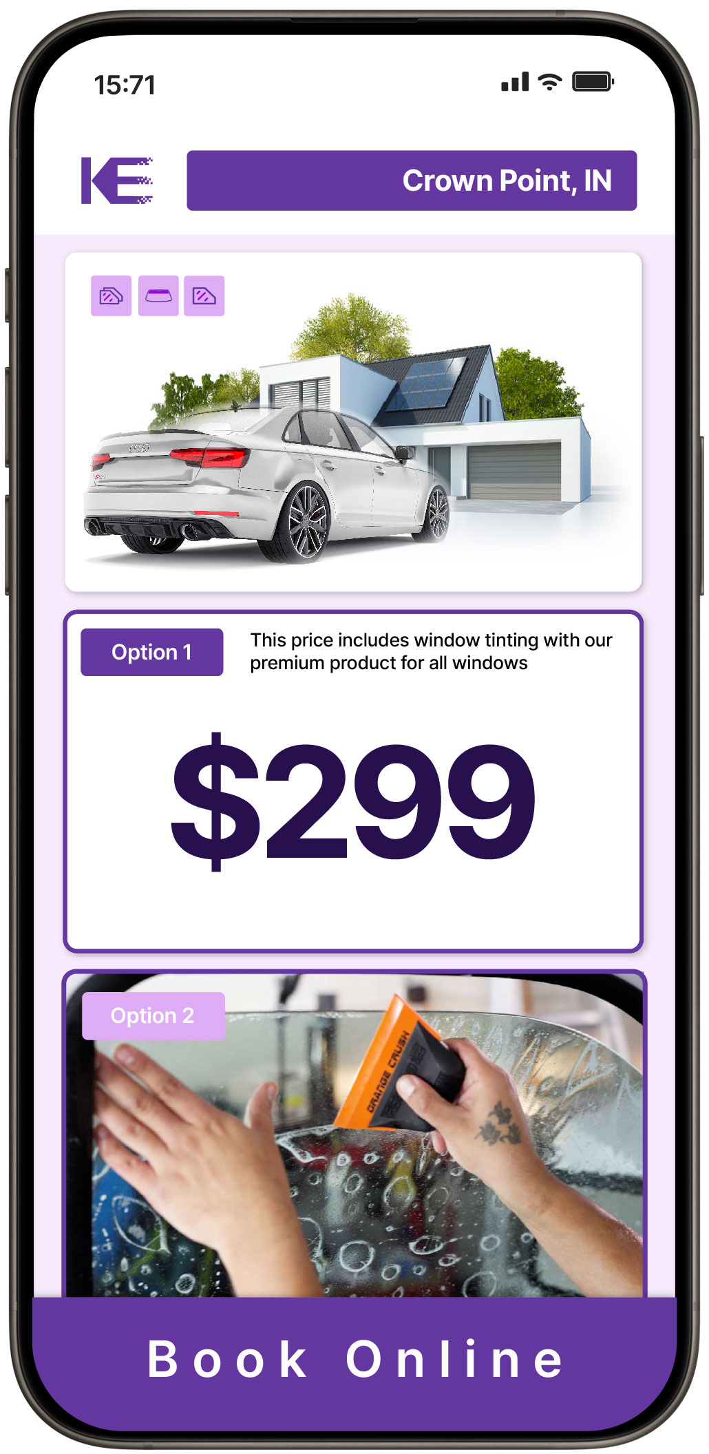 View Affordable Tesla Window Tinting Prices in Vincennes, Indiana