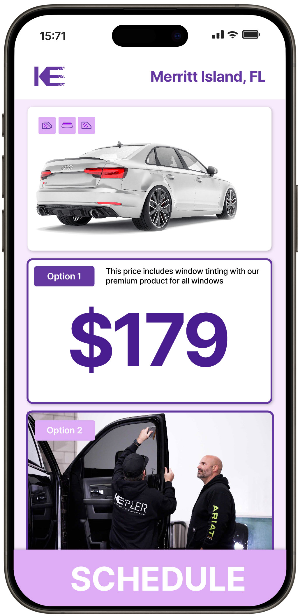 View Reasonable Car Window Tinting Costs in Merritt Island, Florida