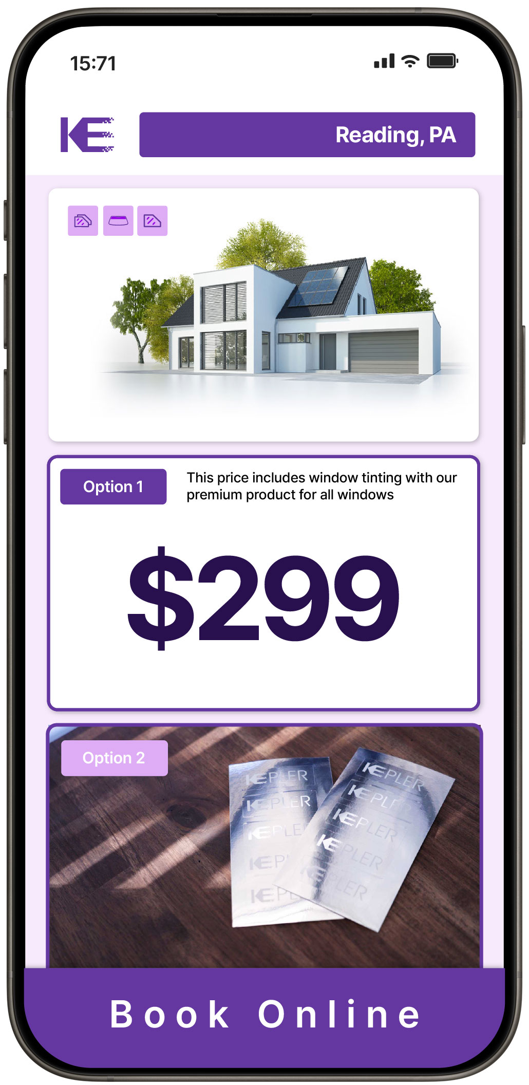View Affordable Home Window Tinting Prices in Reading, Pennsylvania