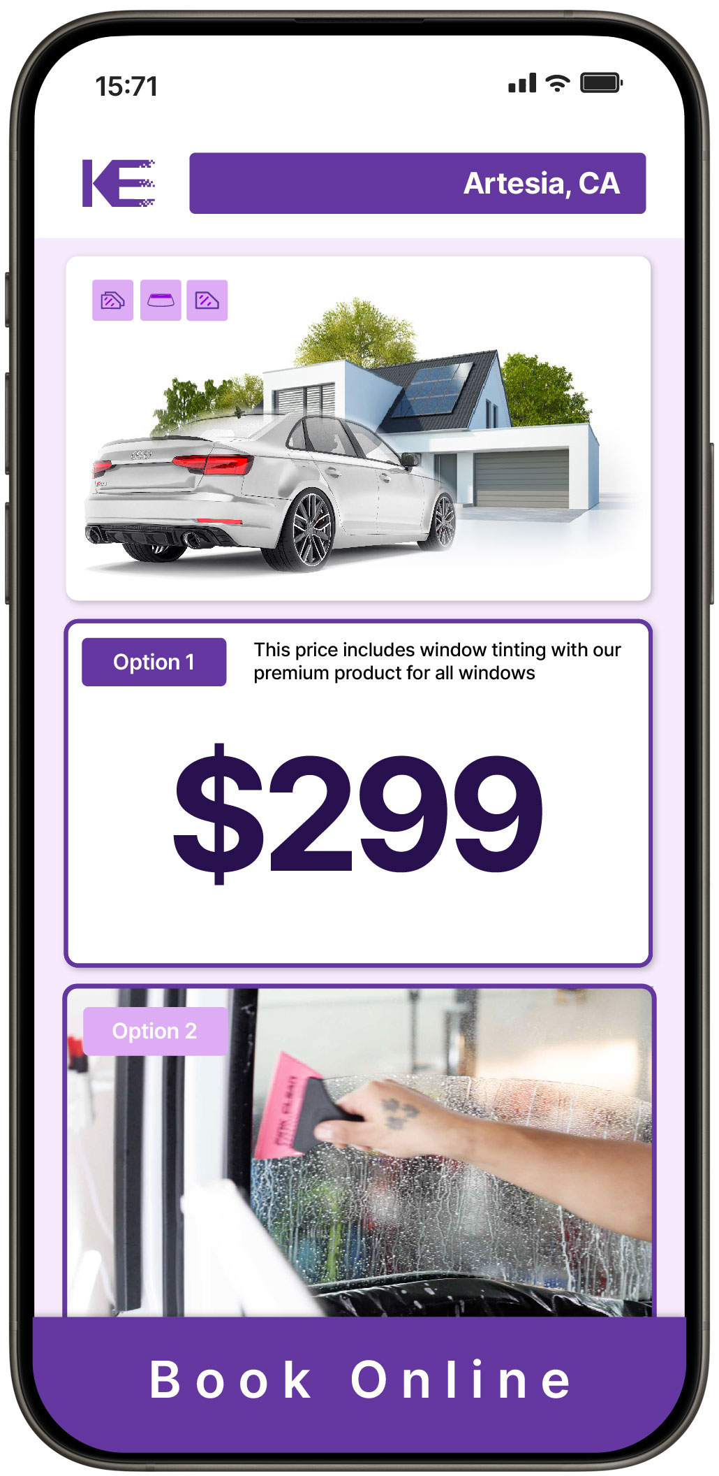 View Competitive Window Tinting Prices in Artesia, California