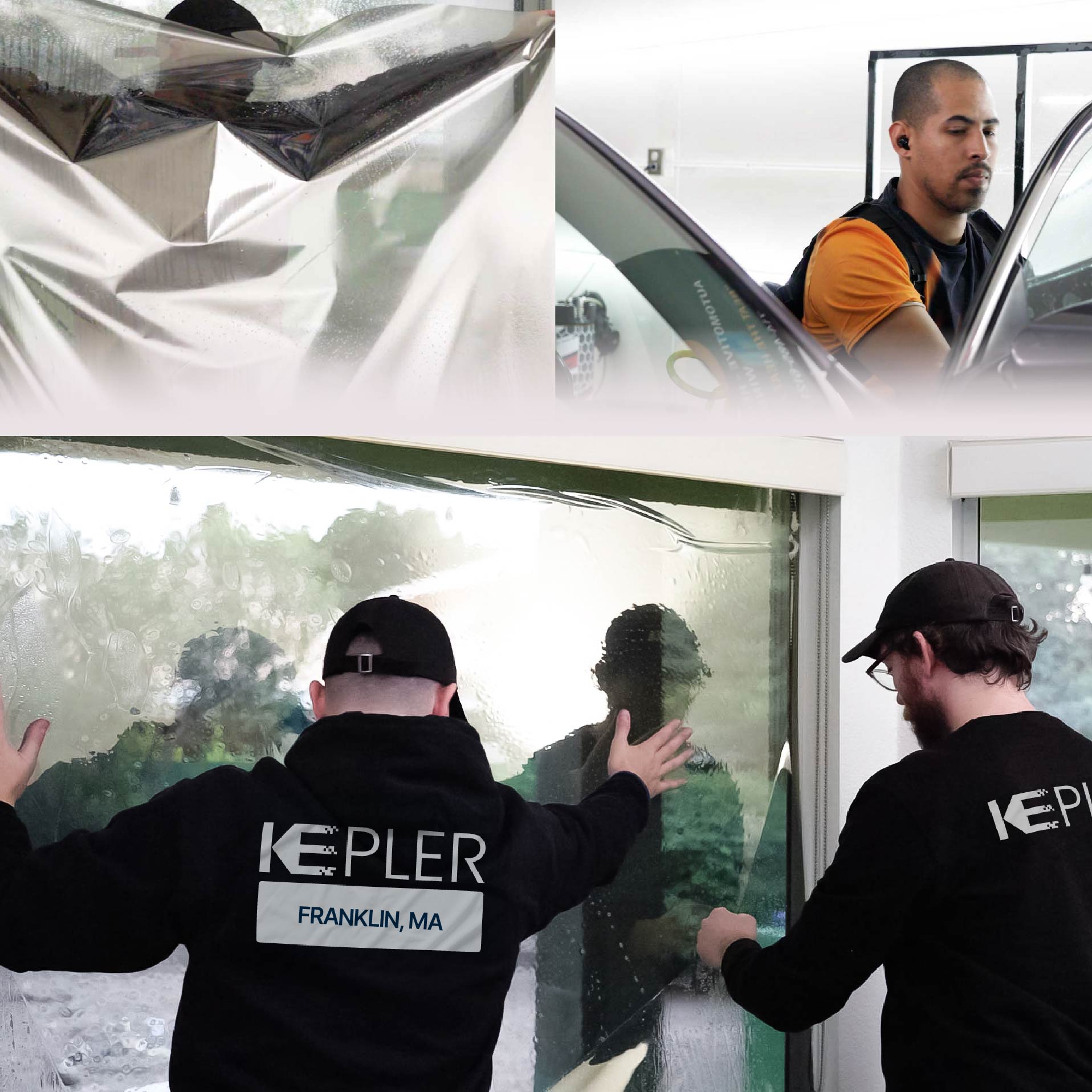 Kepler Specialist Performing Commercial Window Tinting in Franklin Franklin