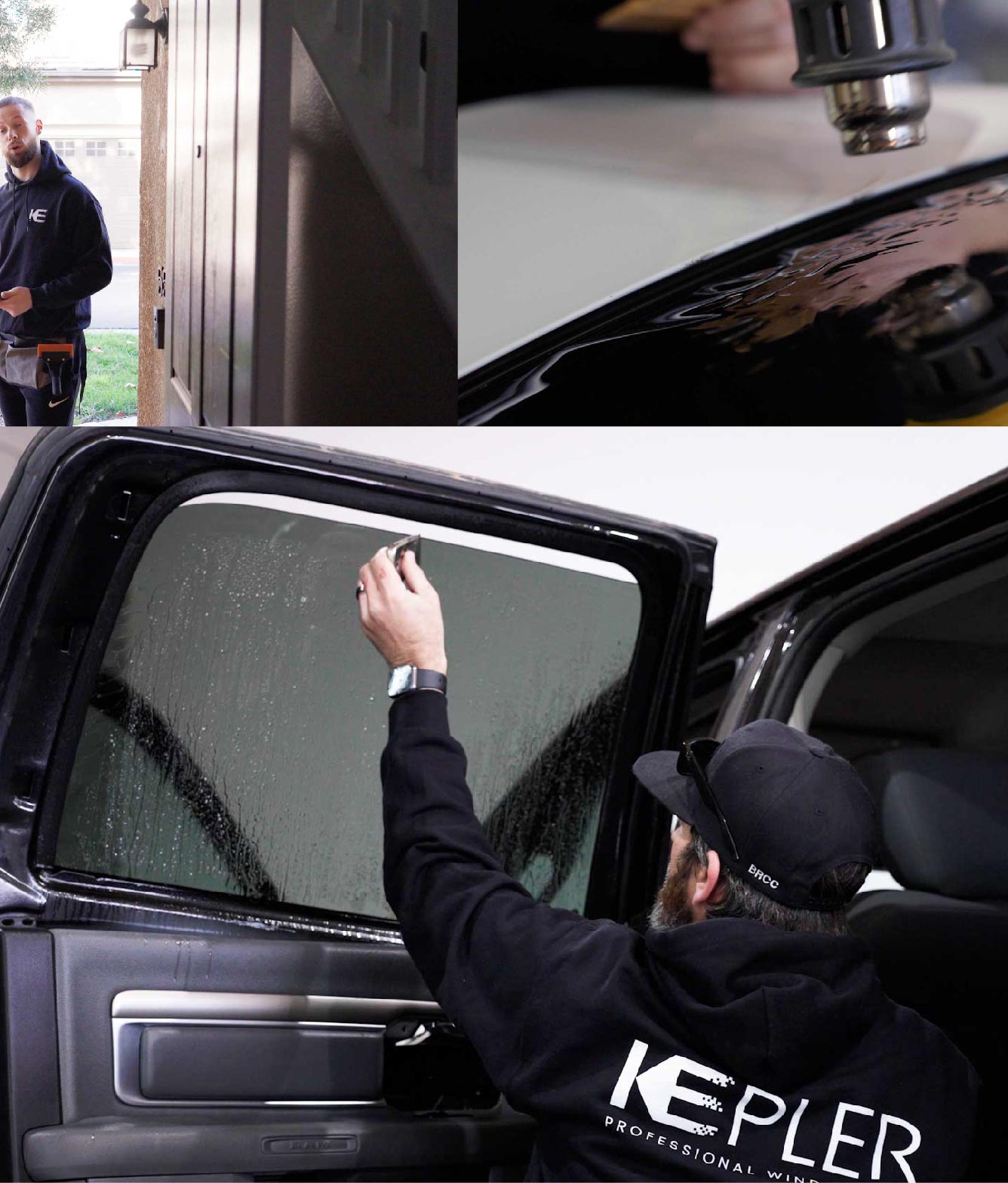 Kepler Window Tinting Specialists at Work in Hazleton, Pennsylvania