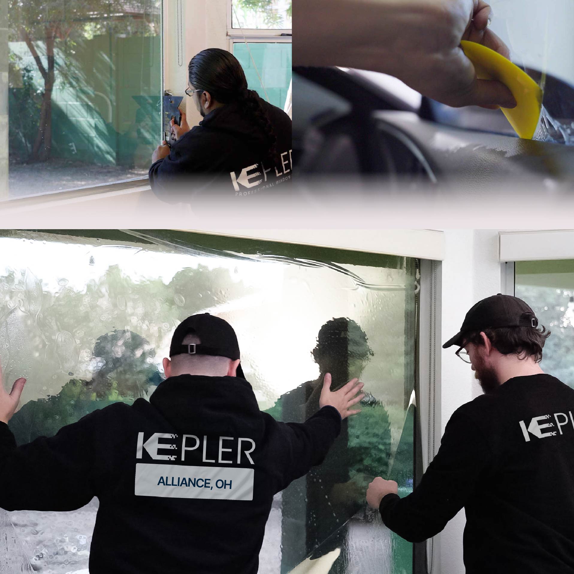 Kepler Specialist Performing Commercial Window Tinting in Alliance Alliance