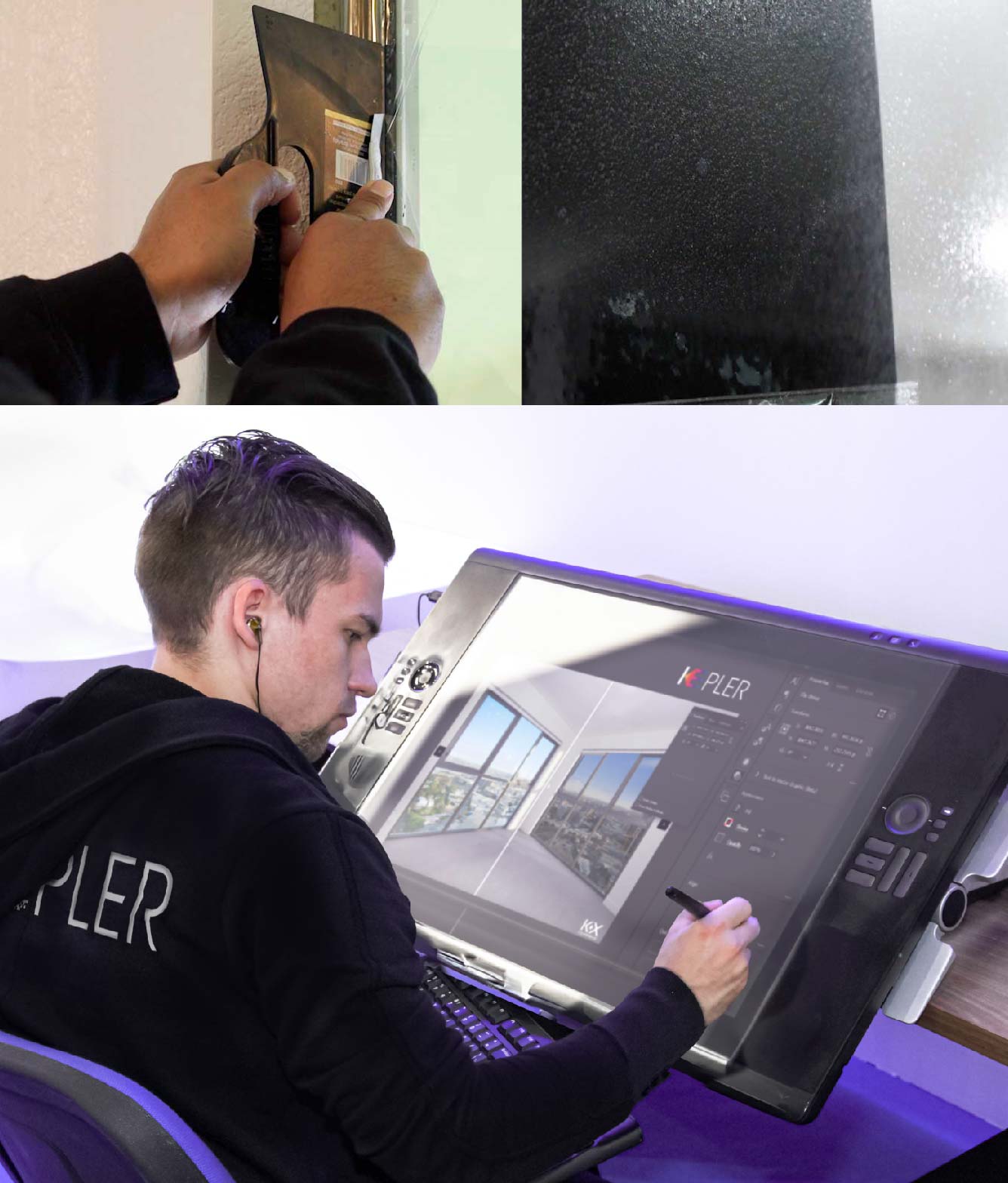 Kepler Specialist Performing Commercial Window Tinting in Danbury Danbury