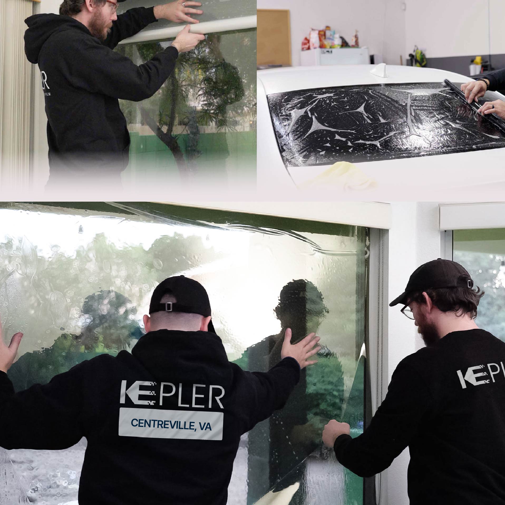 Kepler Specialist Performing Commercial Window Tinting in Centreville Centreville