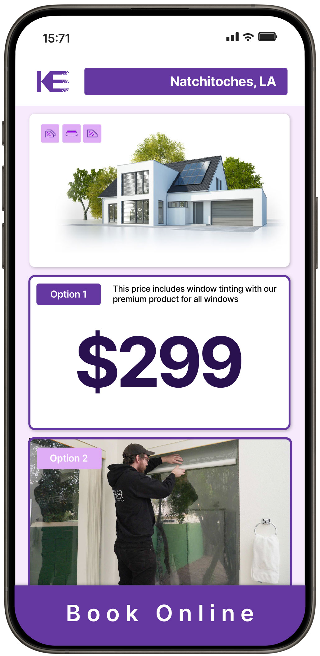 View Competitive Home Window Tinting Rates in Natchitoches, Louisiana