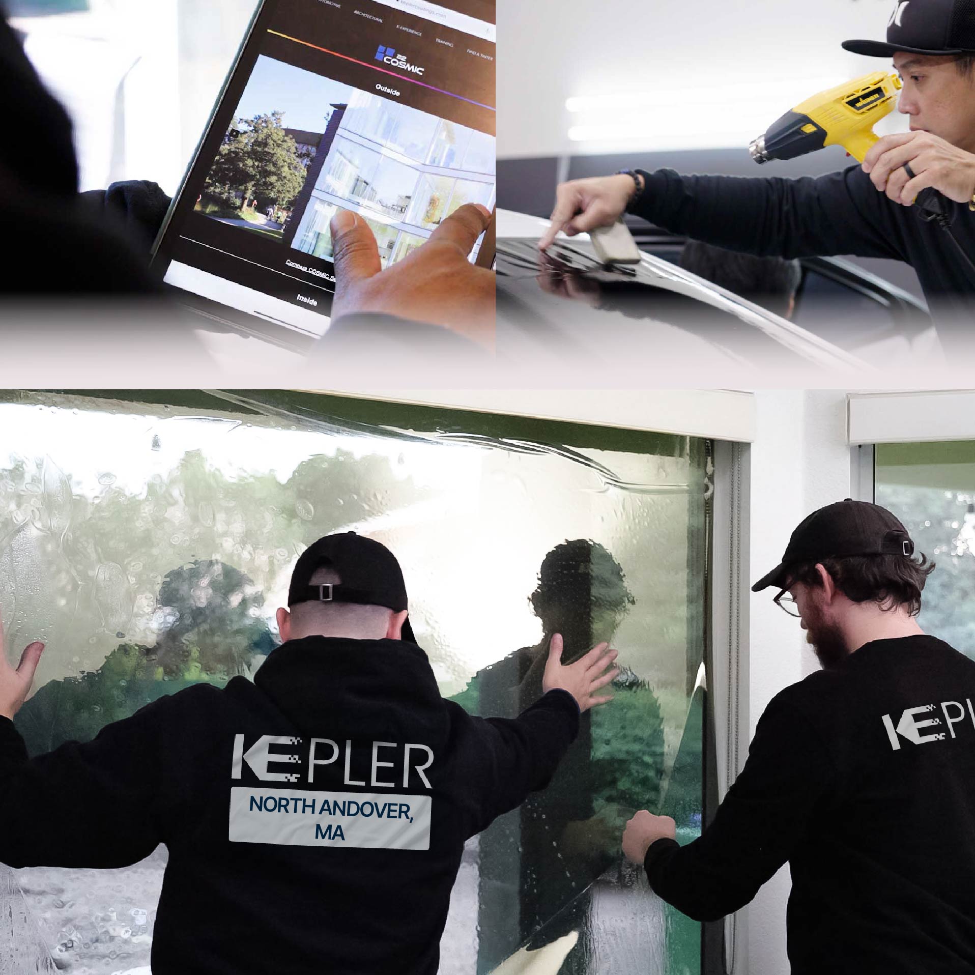 Kepler Specialist Performing Commercial Window Tinting in North Andover North Andover