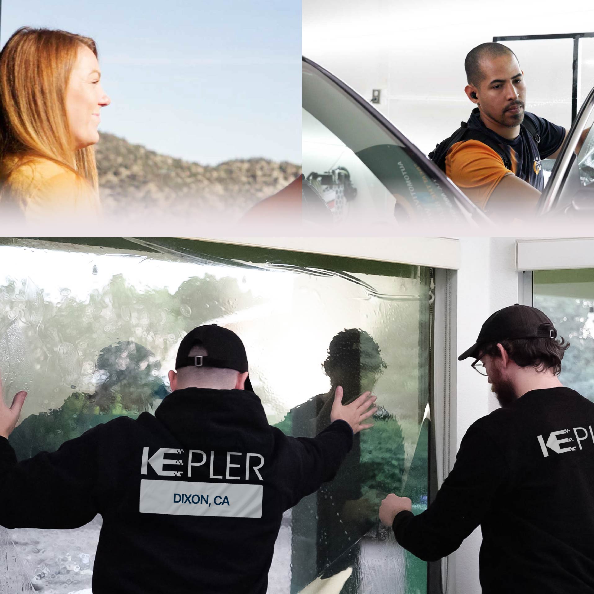 Kepler Specialist Performing Commercial Window Tinting in Dixon Dixon