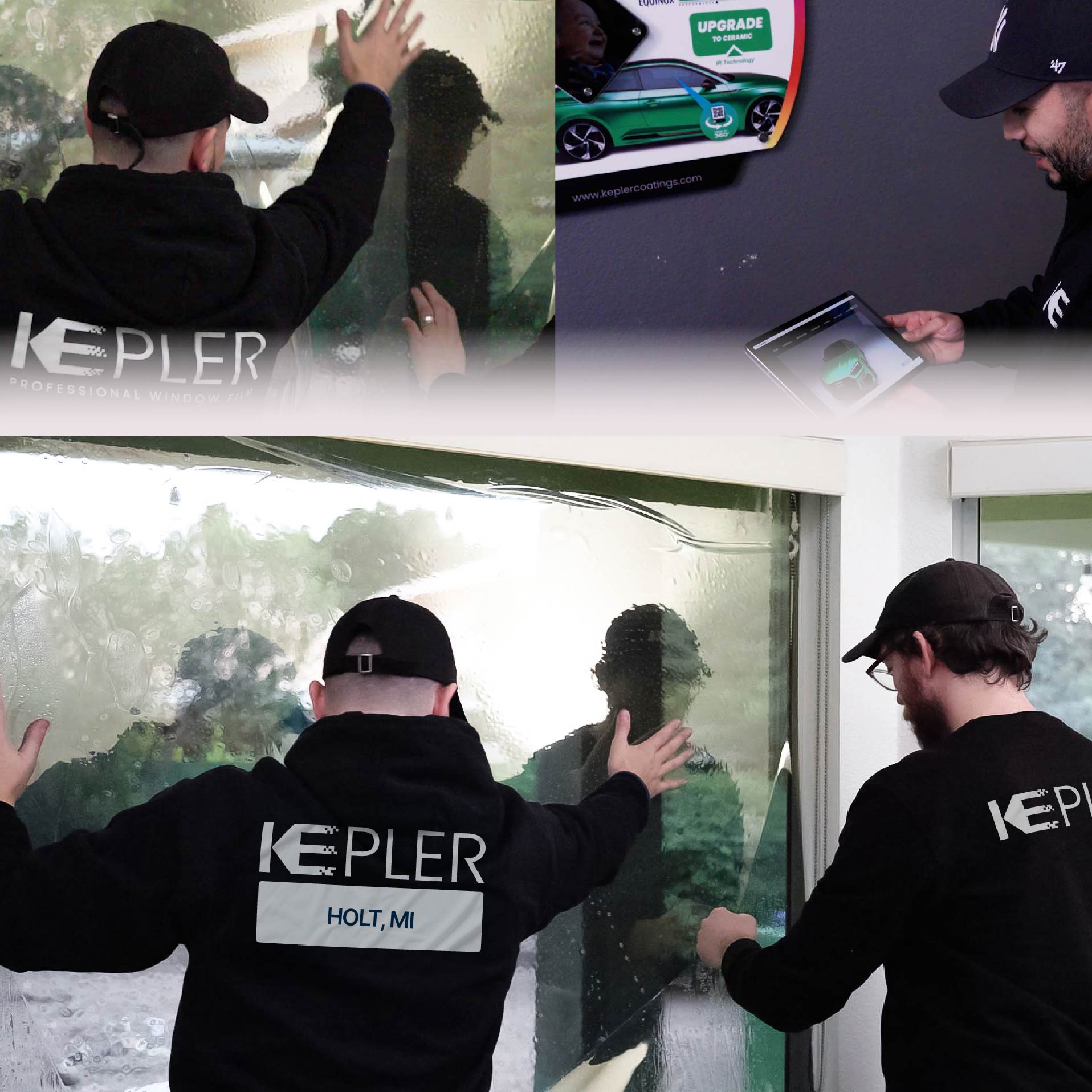 Kepler Specialist Performing Commercial Window Tinting in Holt Holt