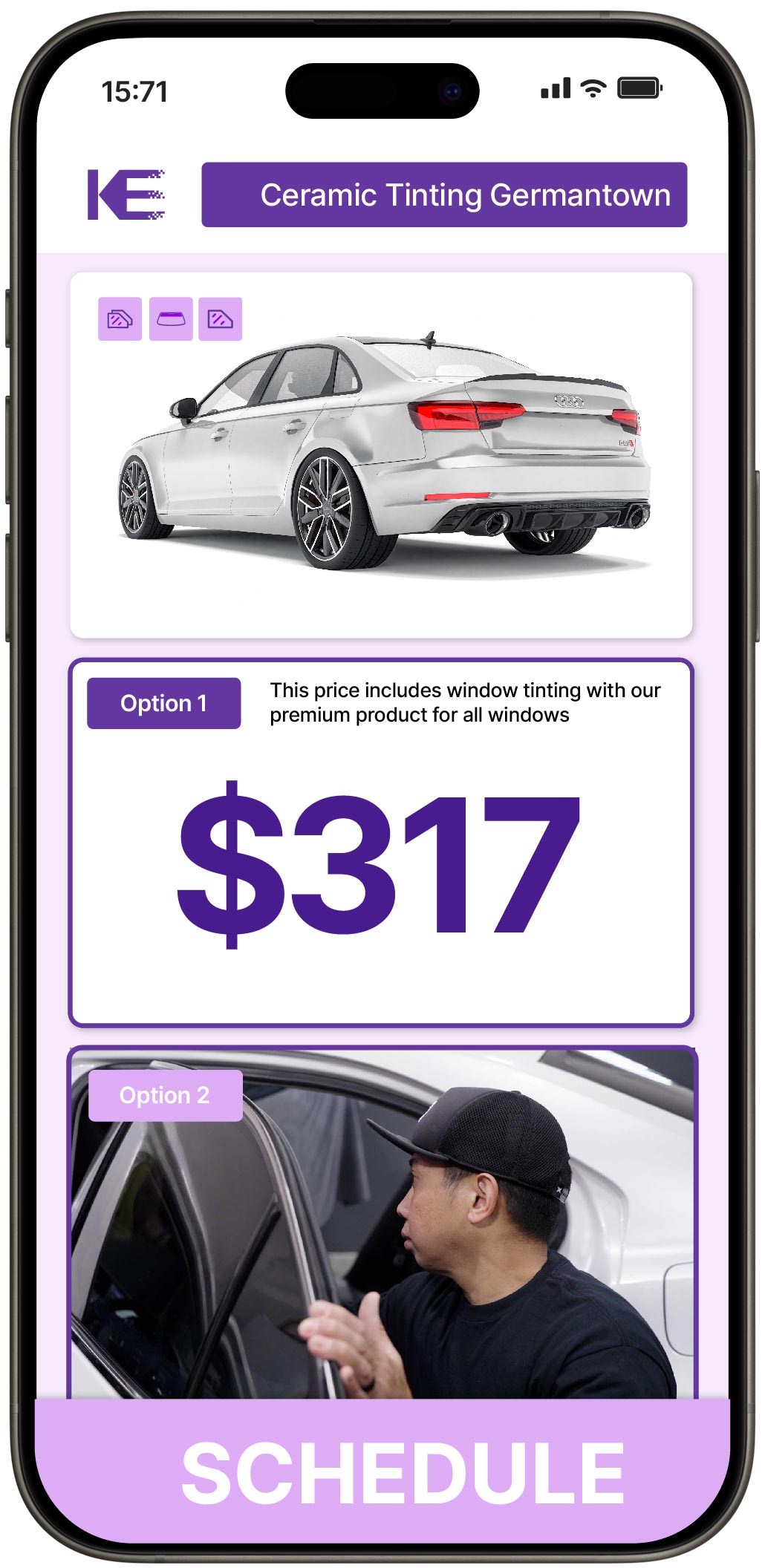 View Competitive Ceramic Window Tinting Prices in Germantown, Wisconsin