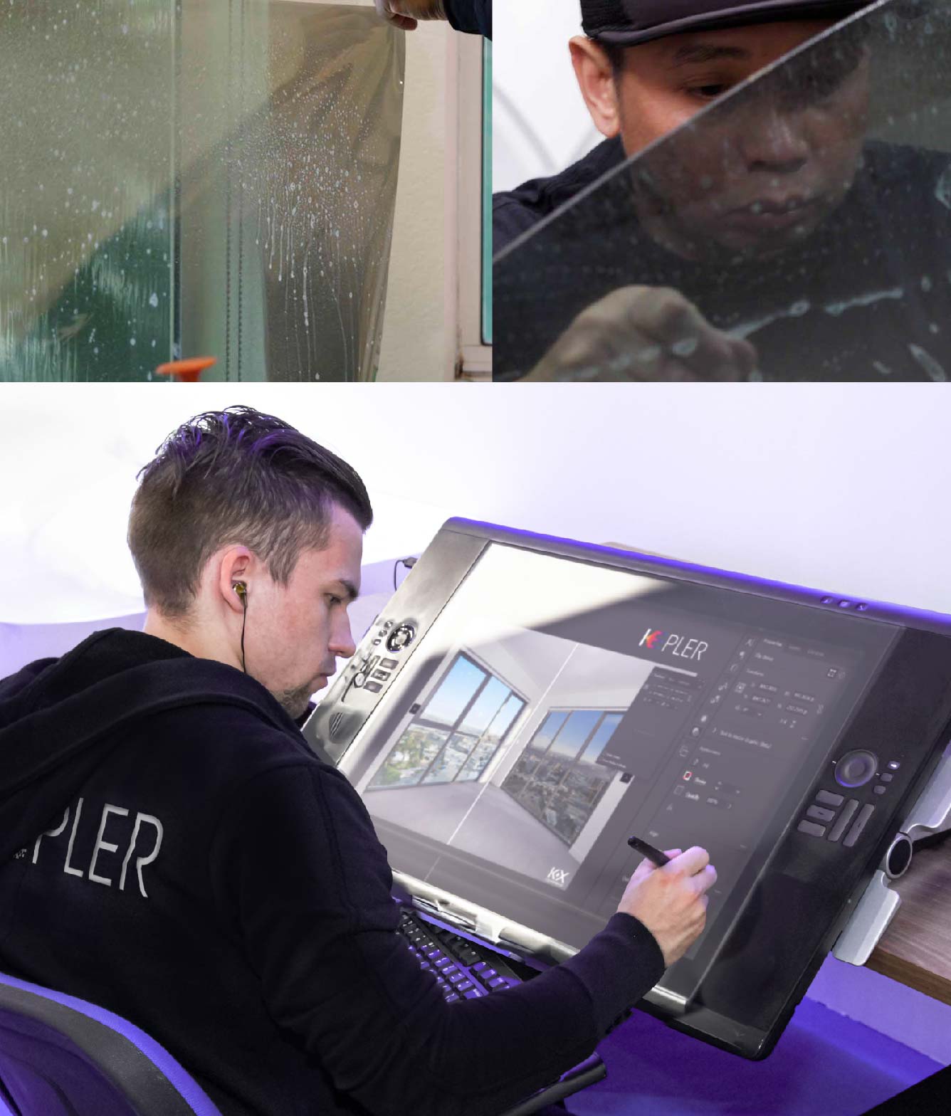 Kepler Specialist Performing Commercial Window Tinting in Kaukauna Kaukauna