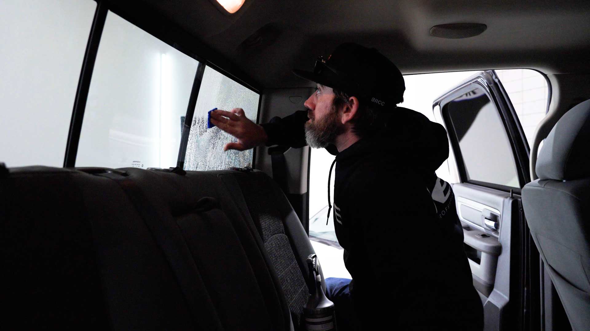 Professional Tesla Glass Tinting preparation in Fernley