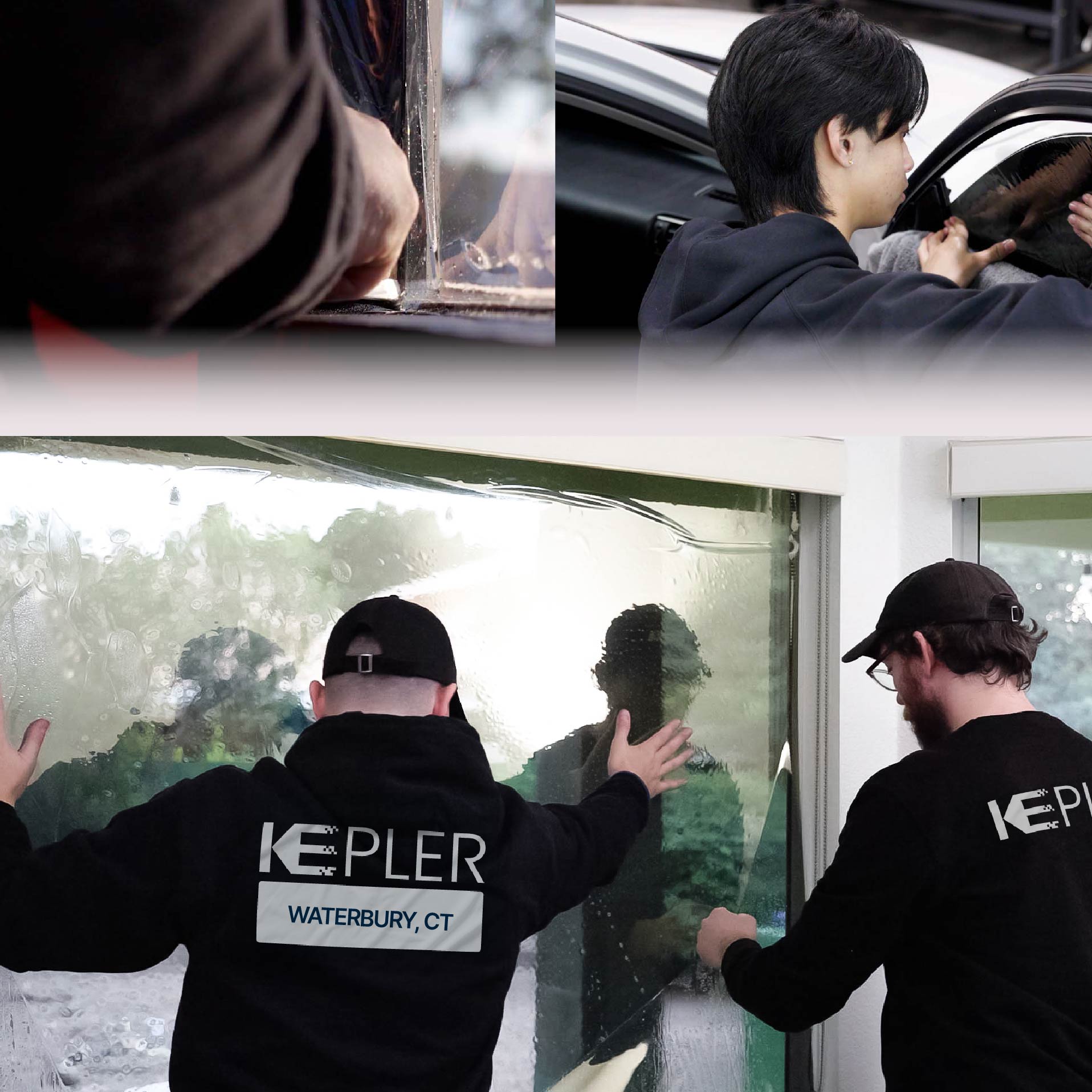 Kepler Specialist Performing Commercial Window Tinting in Waterbury Waterbury