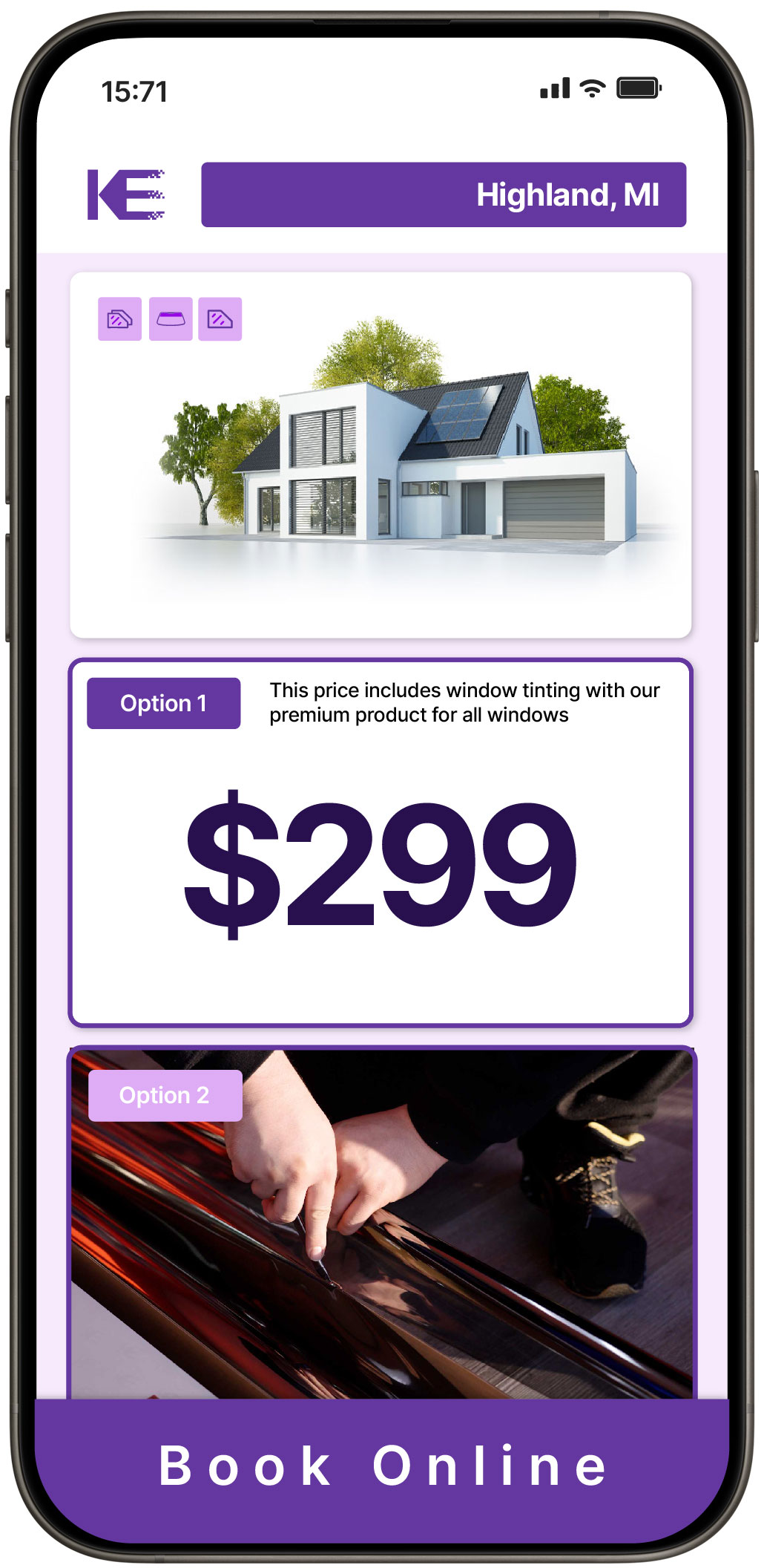 View Reasonable Home Window Tinting Costs in Highland, Michigan