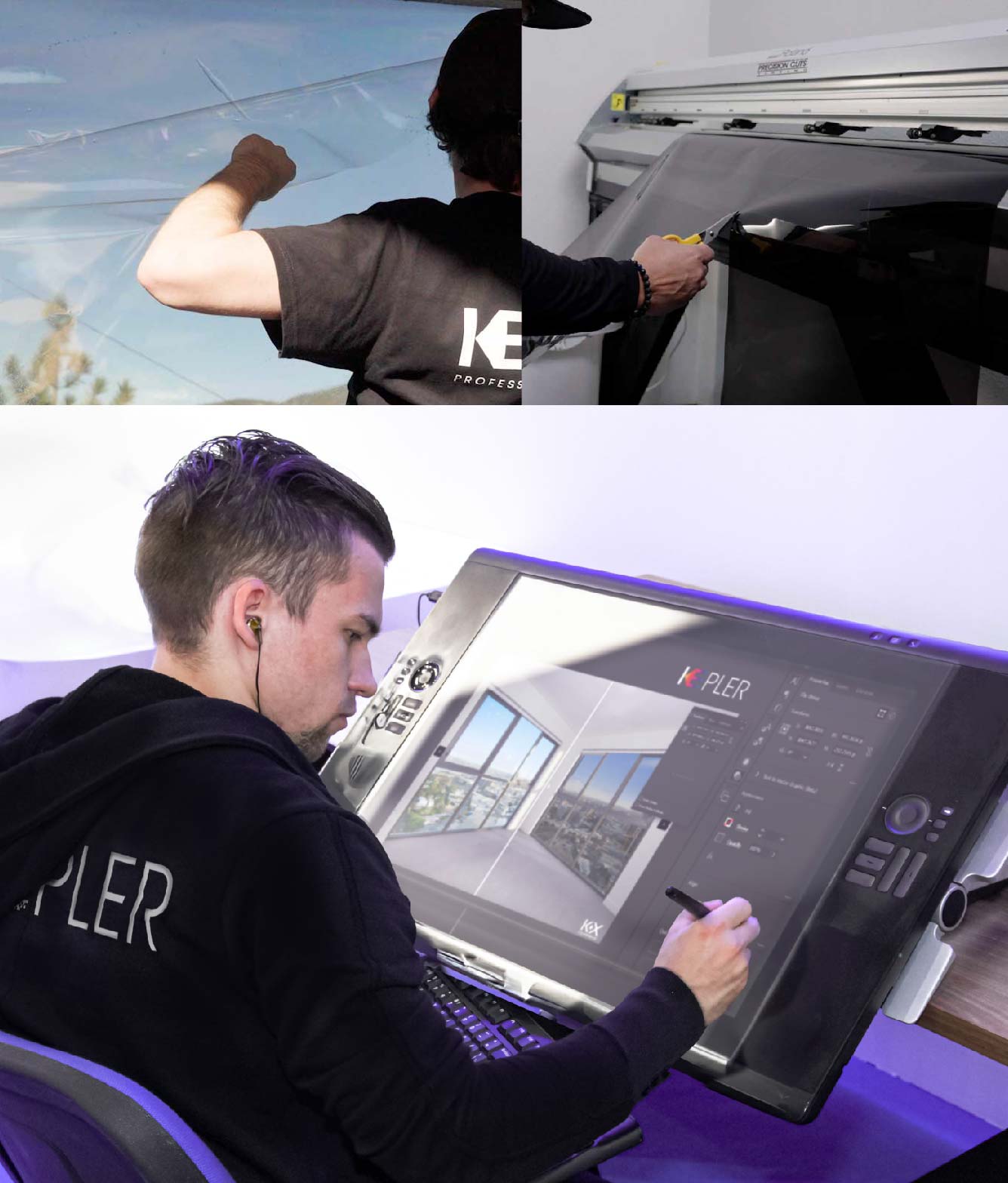 Kepler Specialist Performing Commercial Window Tinting in Columbus Columbus