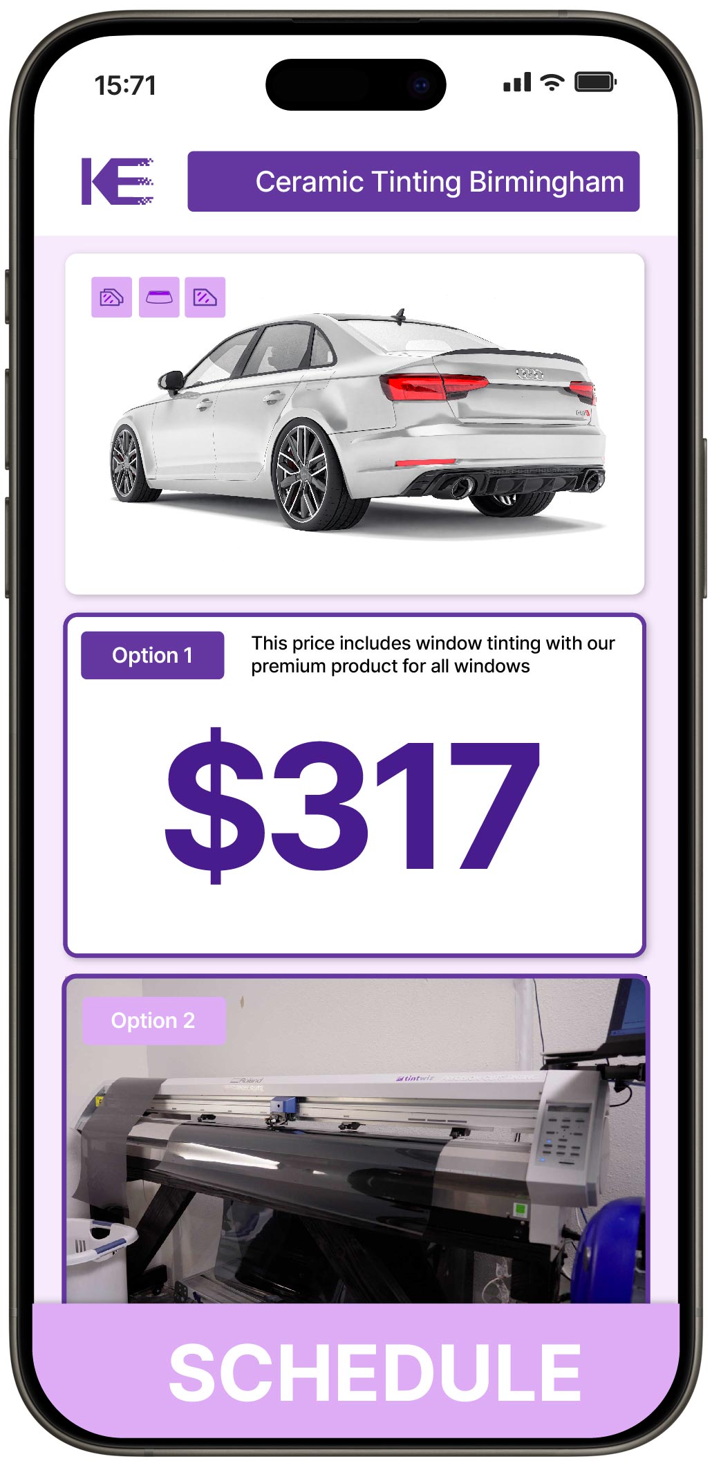 View Affordable Ceramic Window Tinting Prices in Birmingham, Alabama