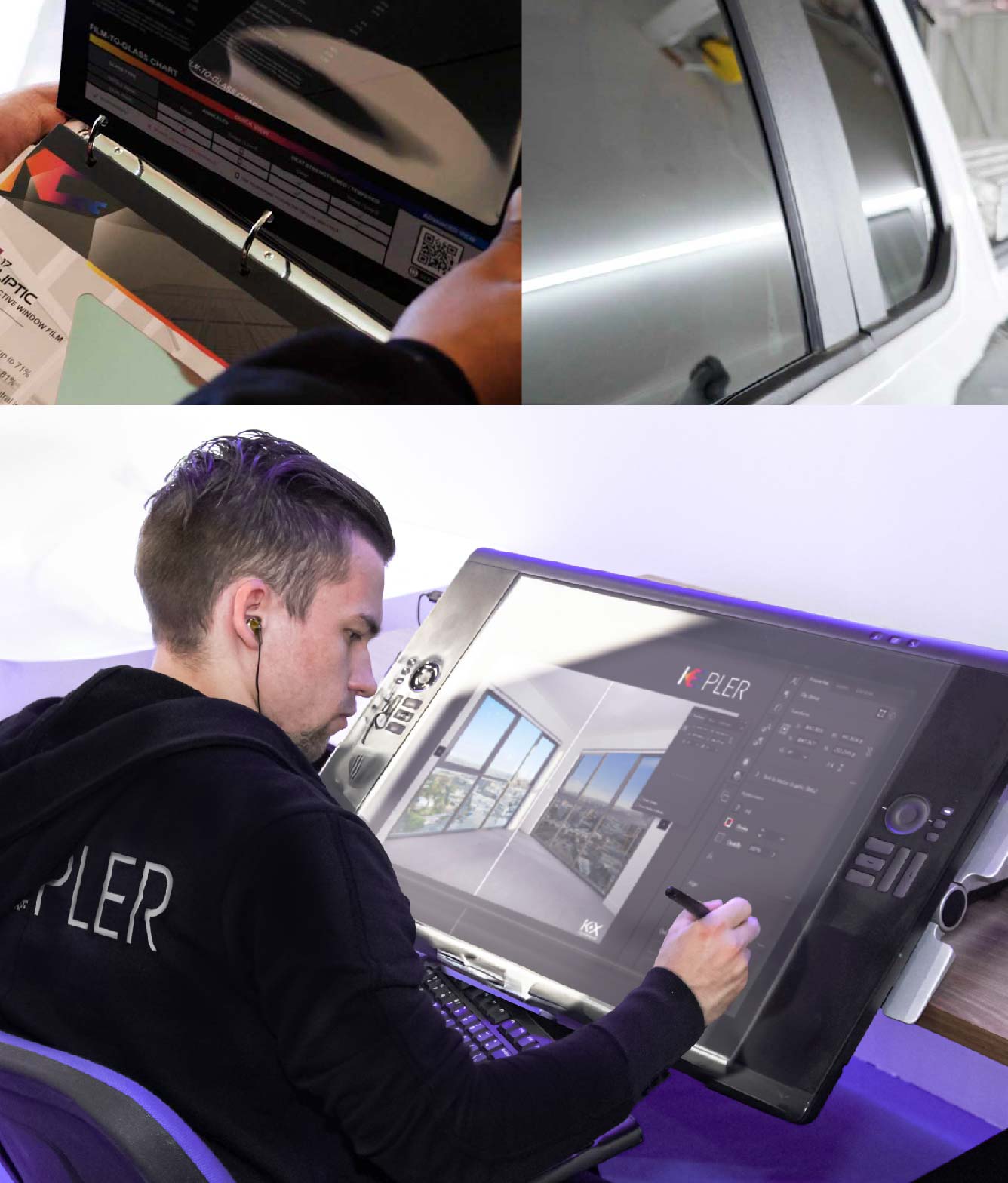 Kepler Specialist Performing Commercial Window Tinting in Rochester Rochester