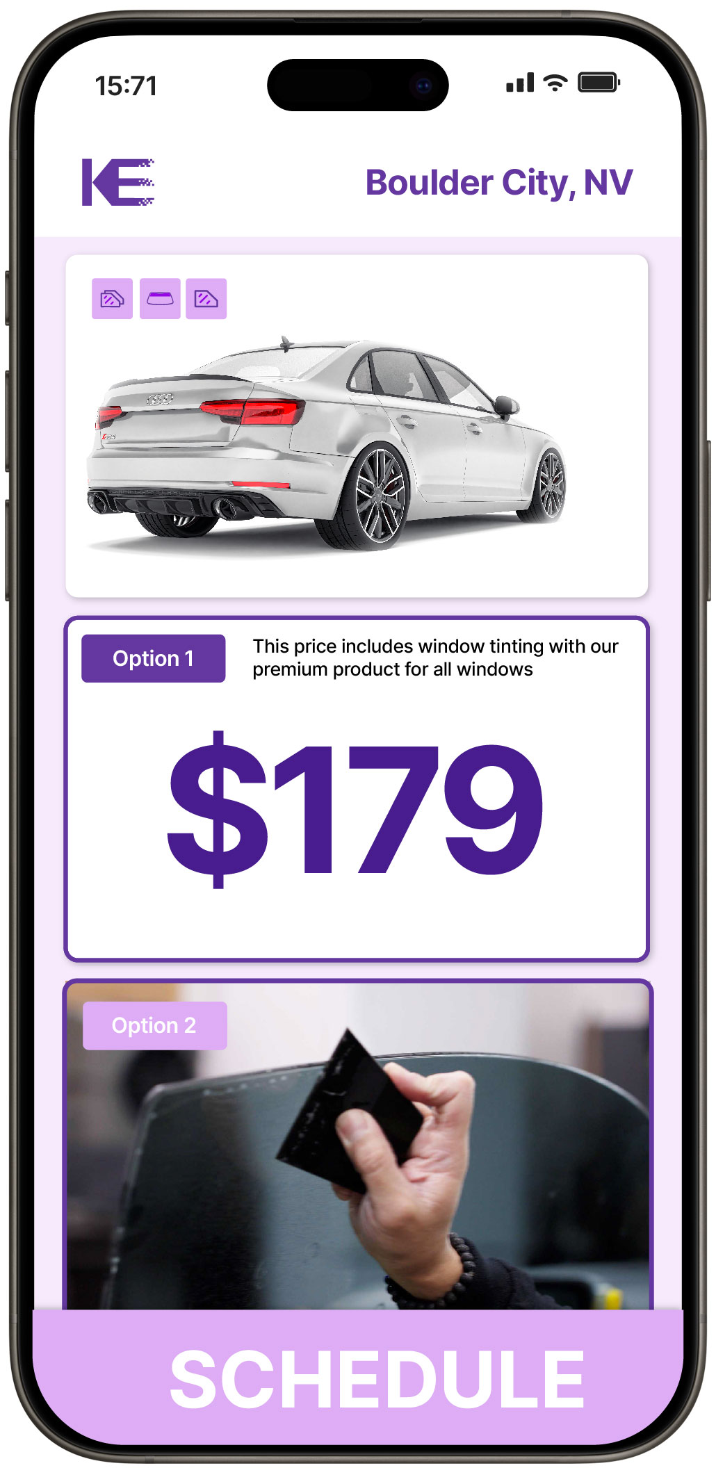 View Affordable Car Window Tinting Rates in Boulder City, Nevada