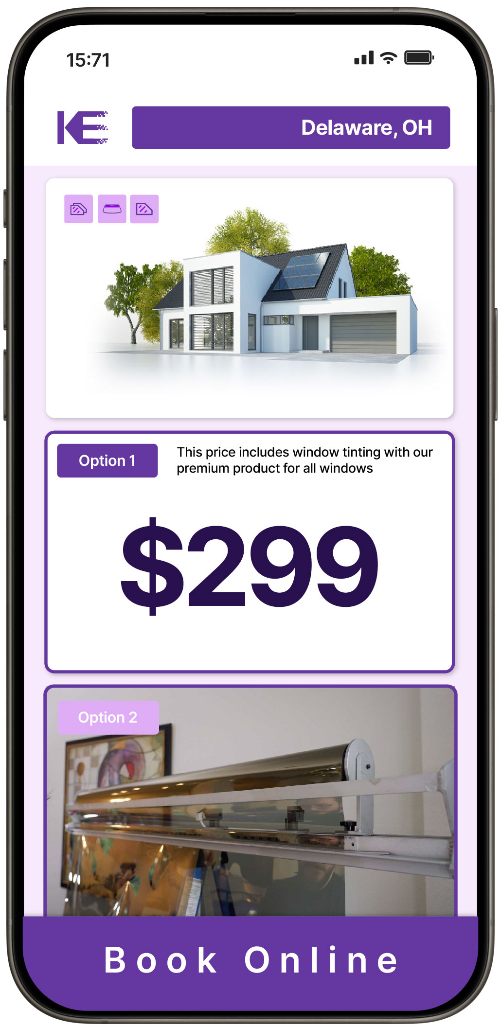 View Competitive Home Window Tinting Prices in Delaware, Ohio