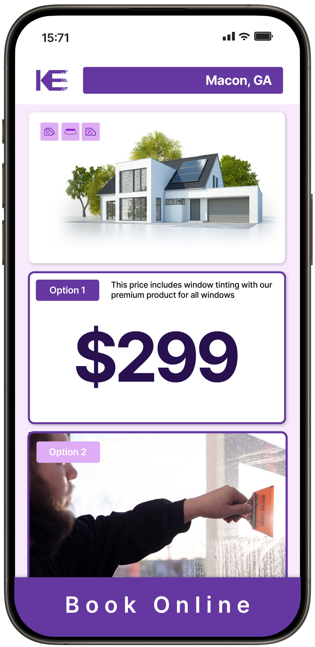 View Affordable Home Window Tinting Rates in Macon, Georgia