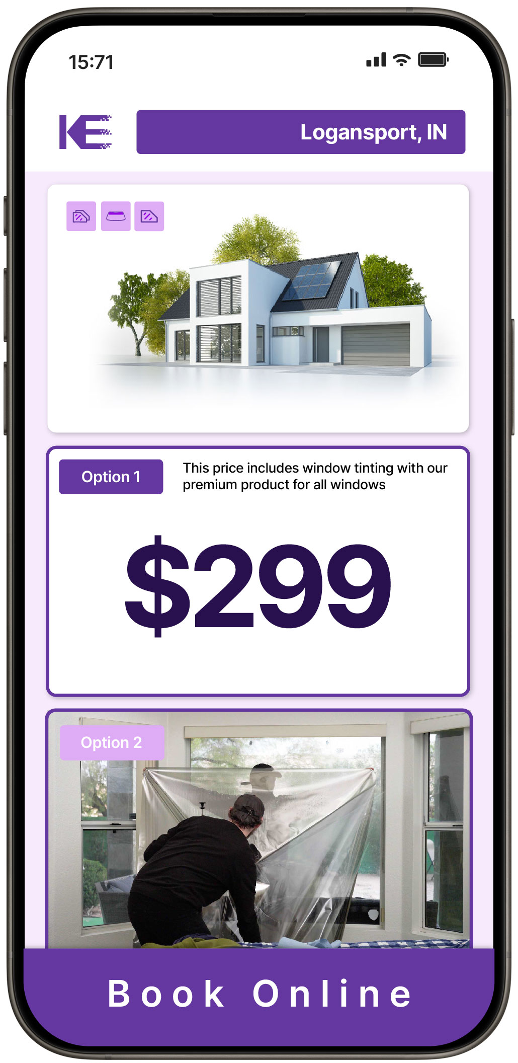 View Reasonable Home Window Tinting Rates in Logansport, Indiana