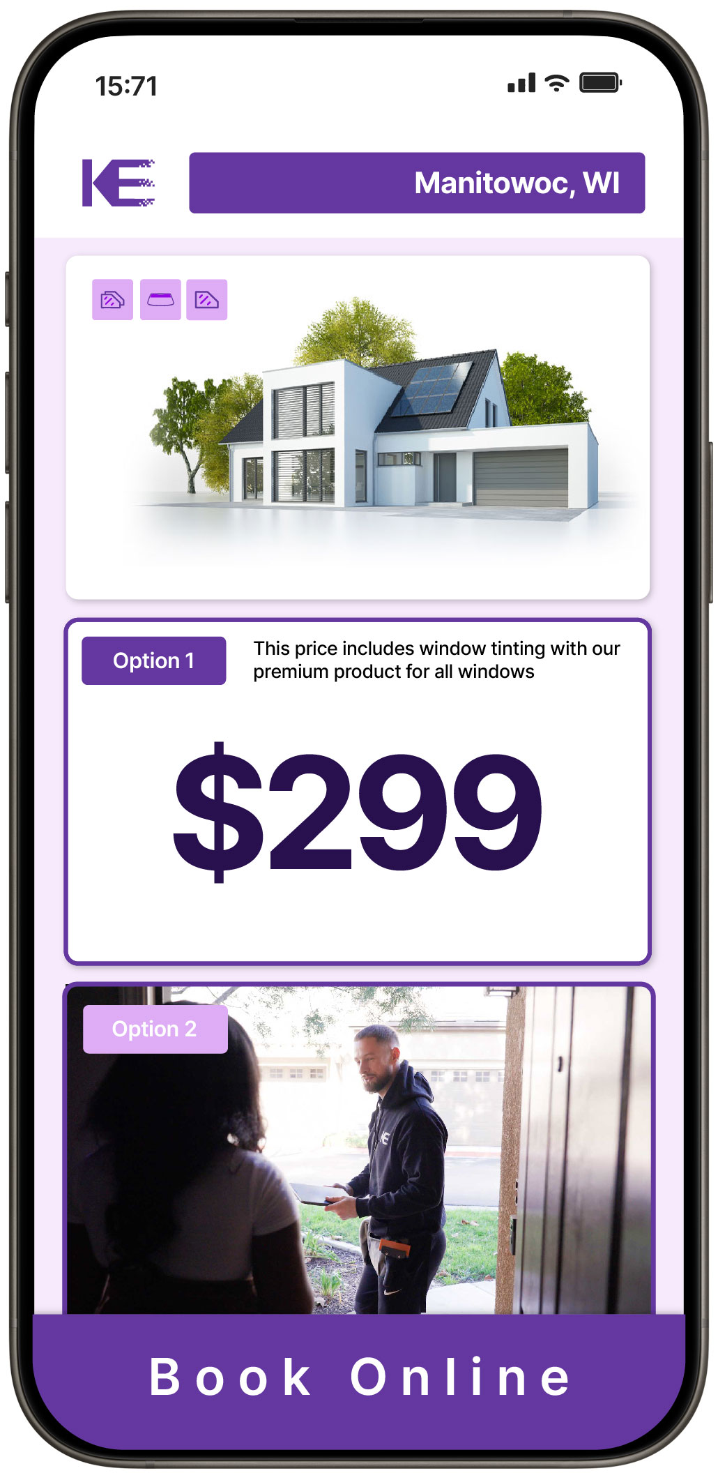 View Reasonable Home Window Tinting Prices in Manitowoc, Wisconsin