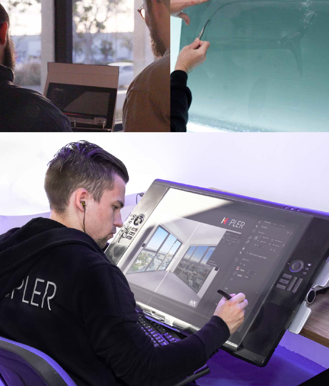 Kepler Specialist Performing Commercial Window Tinting in Grand Rapids Grand Rapids