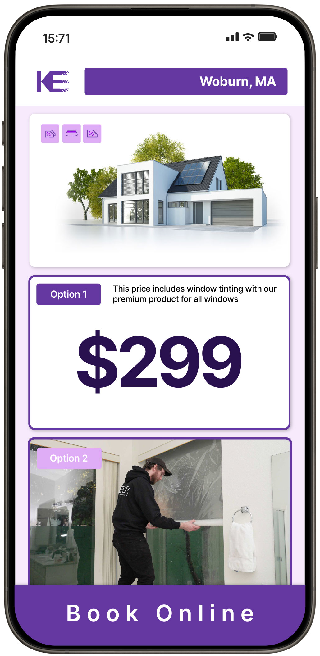 View Reasonable Home Window Tinting Rates in Woburn, Massachusetts
