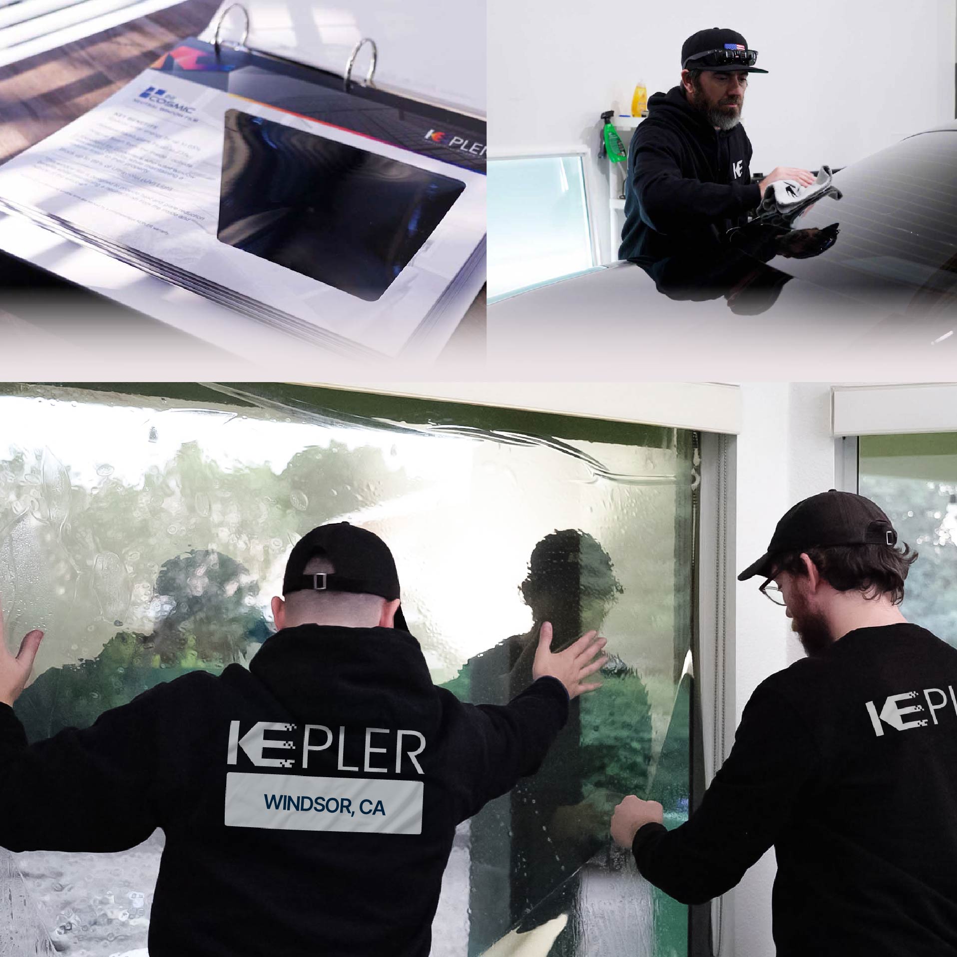 Kepler Specialist Performing Commercial Window Tinting in Windsor Windsor