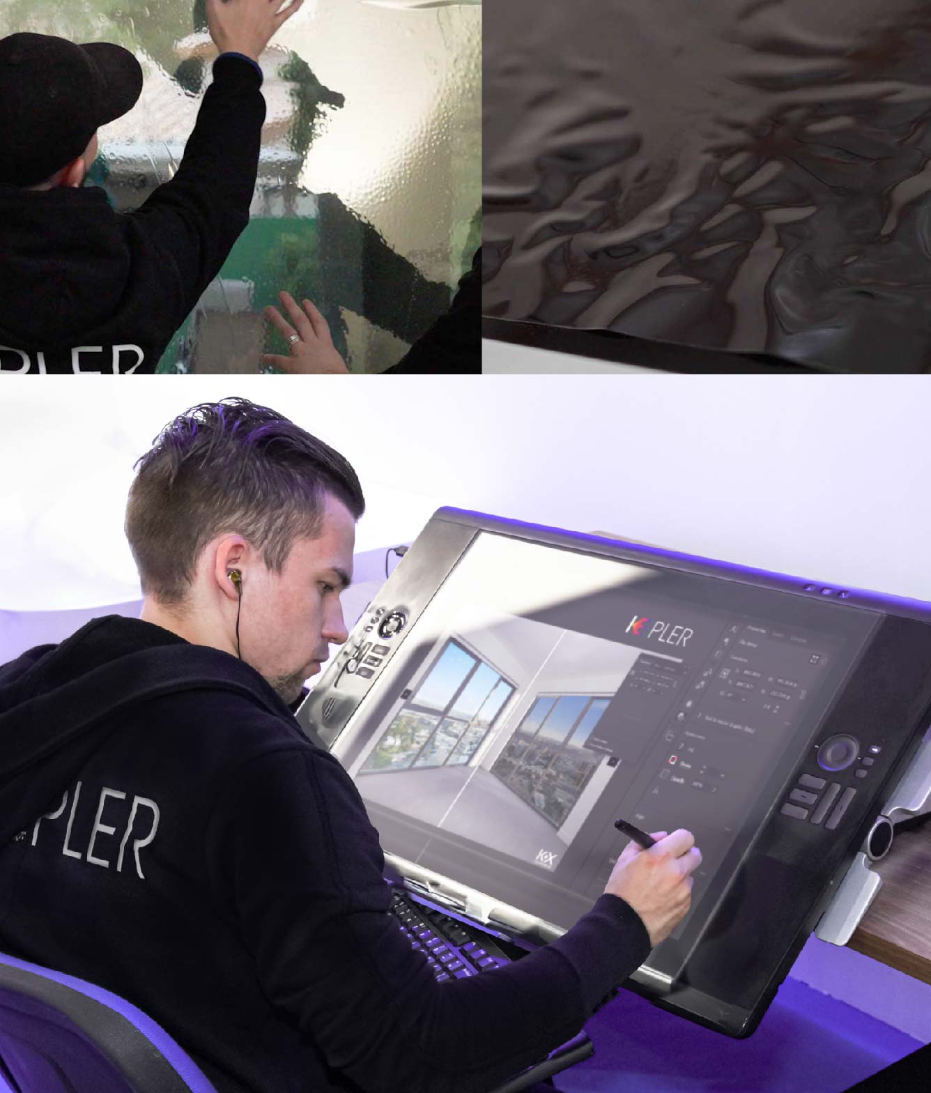 Kepler Specialist Performing Commercial Window Tinting in Canton Canton