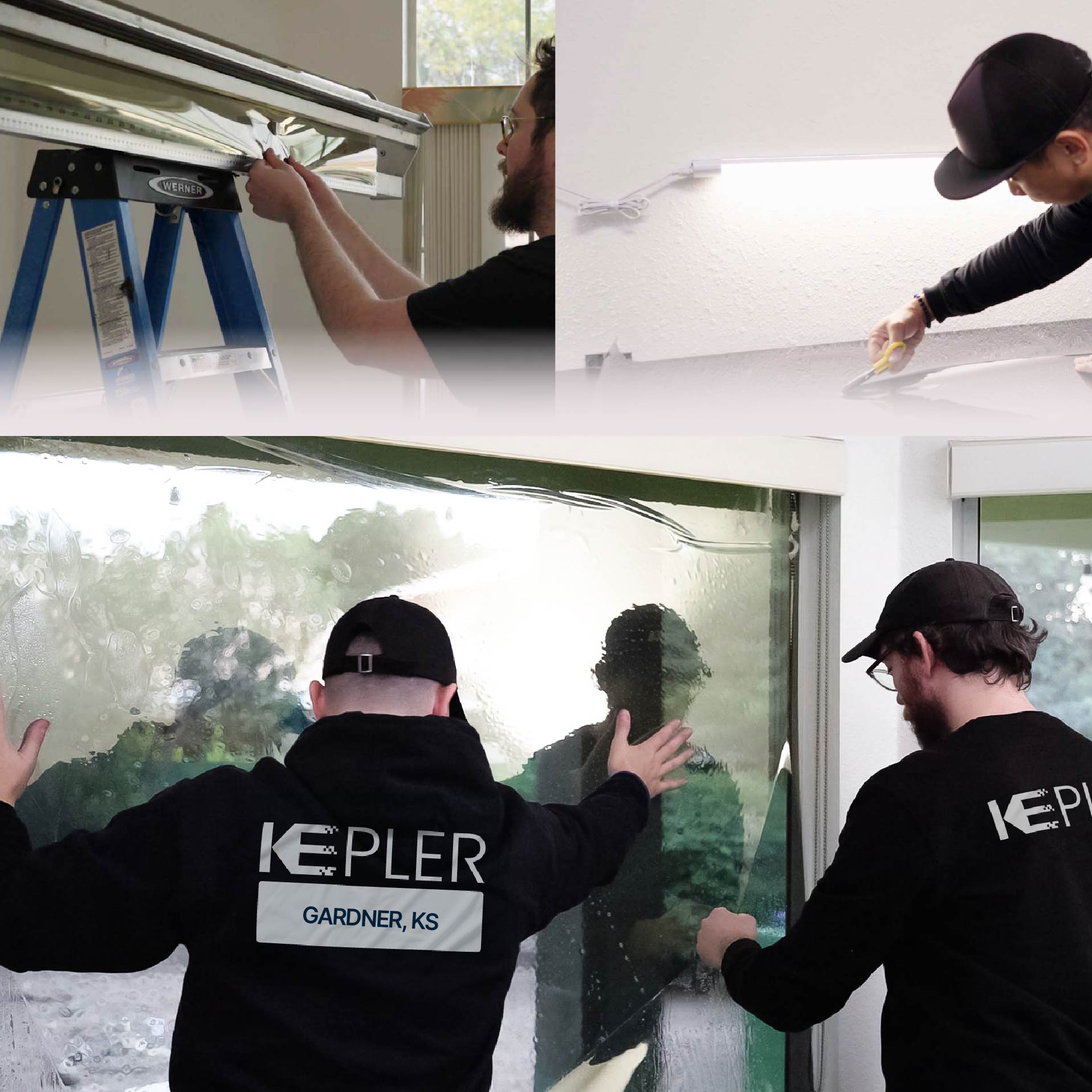 Kepler Specialist Performing Commercial Window Tinting in Gardner Gardner