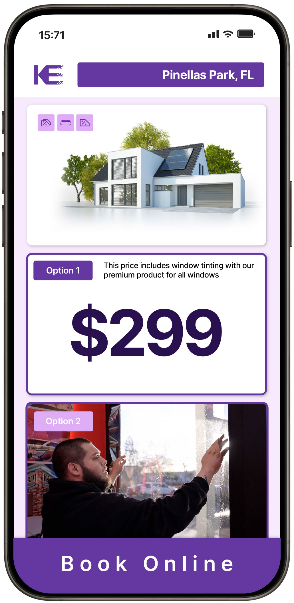 View Reasonable Home Window Tinting Rates in Pinellas Park, Florida