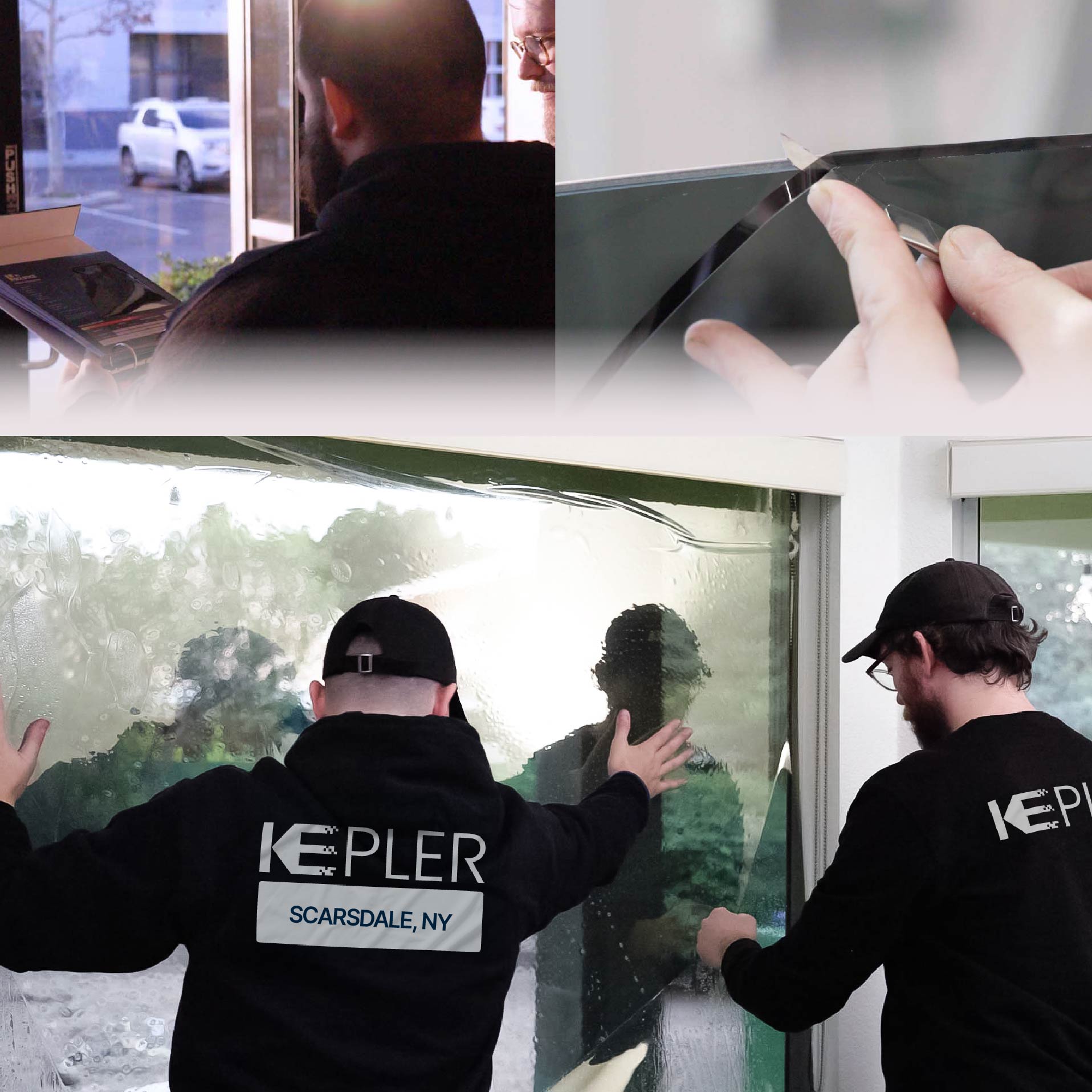 Kepler Specialist Performing Commercial Window Tinting in Scarsdale Scarsdale