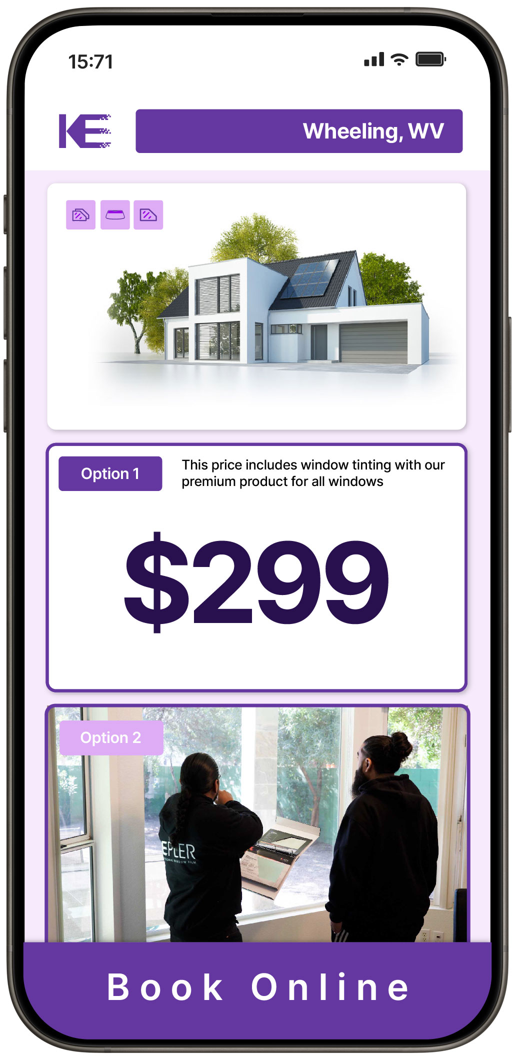 View Affordable Home Window Tinting Costs in Wheeling, West Virginia