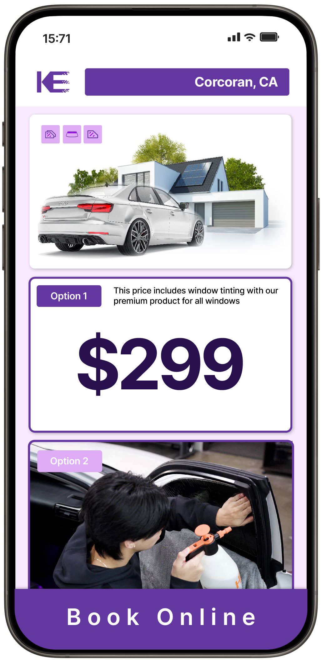 View Competitive Window Tinting Prices in Corcoran, California