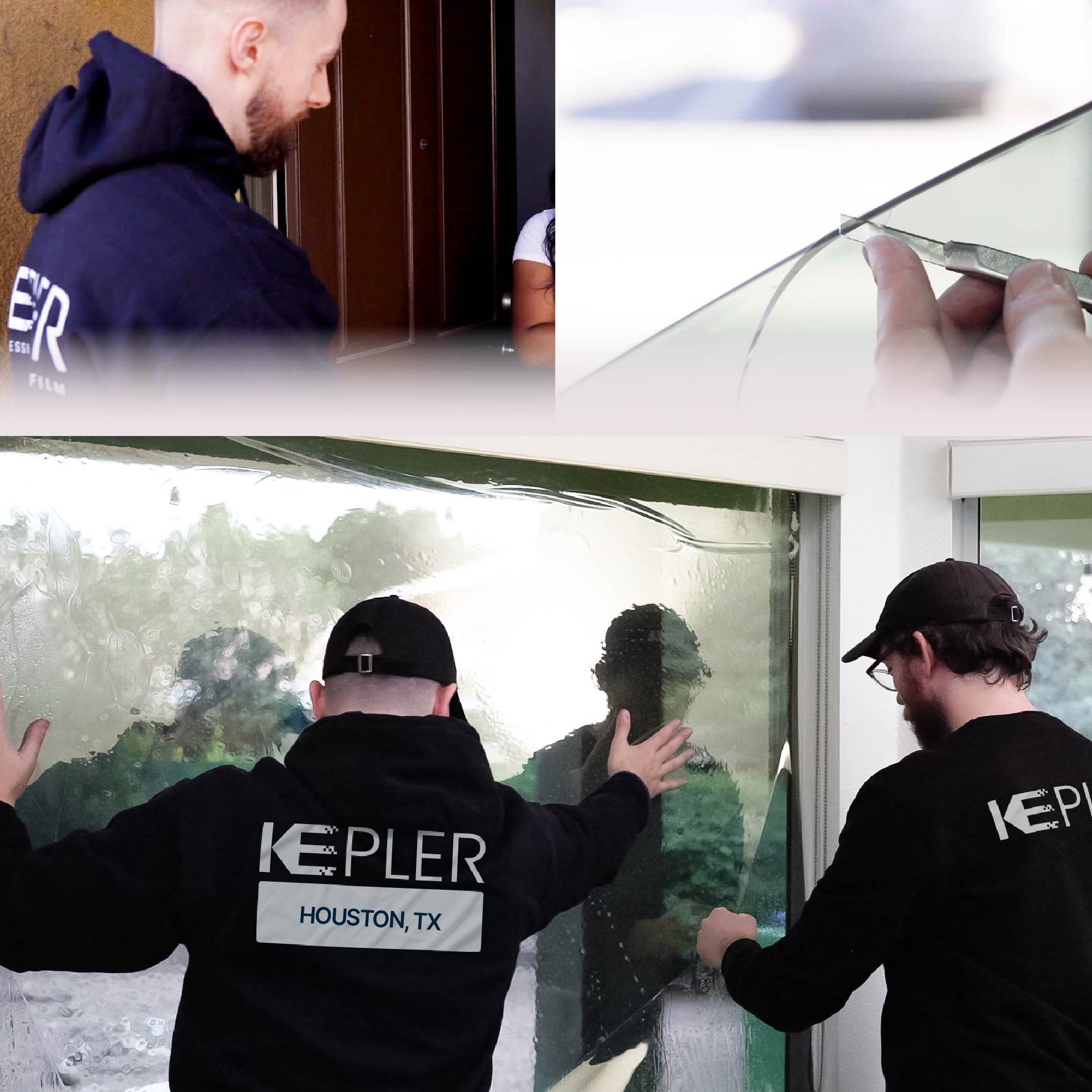Kepler Specialist Performing Commercial Window Tinting in Houston Houston