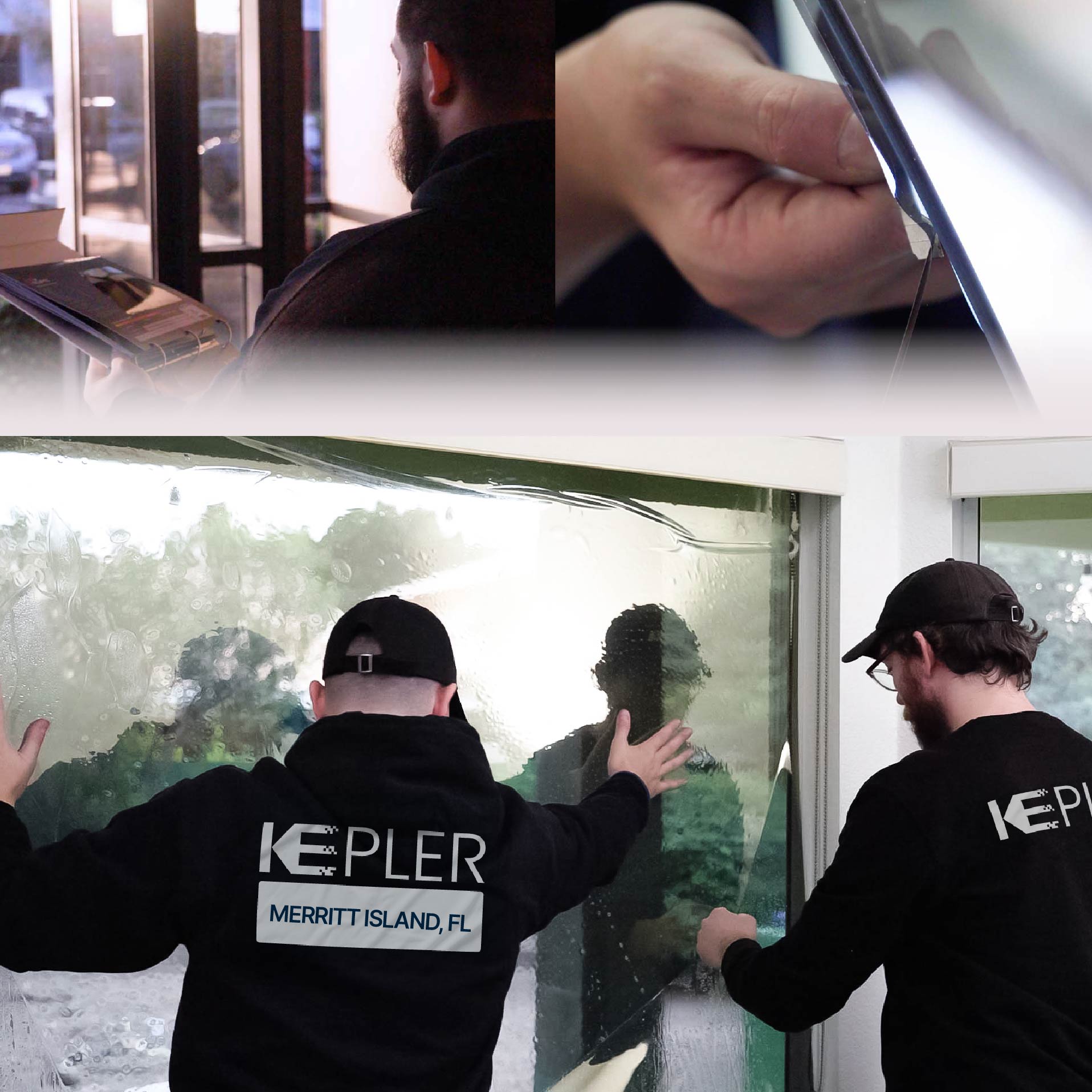 Kepler Specialist Performing Commercial Window Tinting in Merritt Island Merritt Island