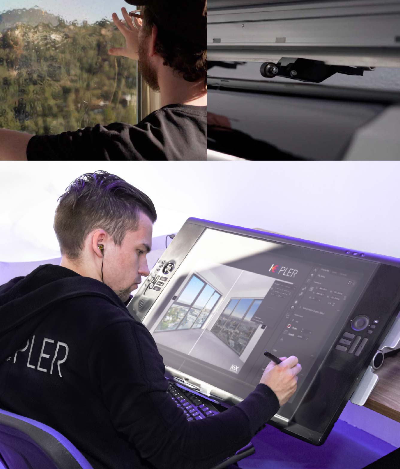 Kepler Specialist Performing Commercial Window Tinting in Tacoma Tacoma