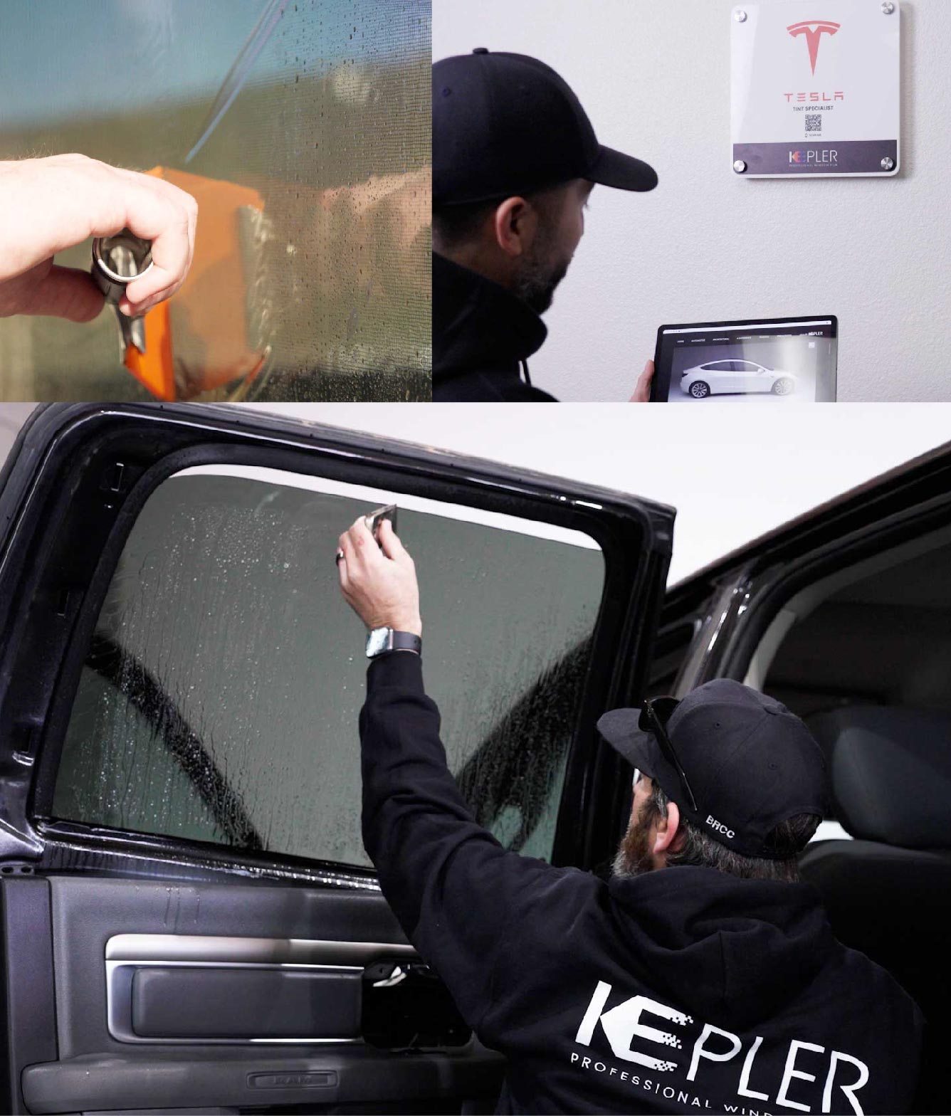 Kepler Window Tinting Specialists at Work in North Chicago, Illinois