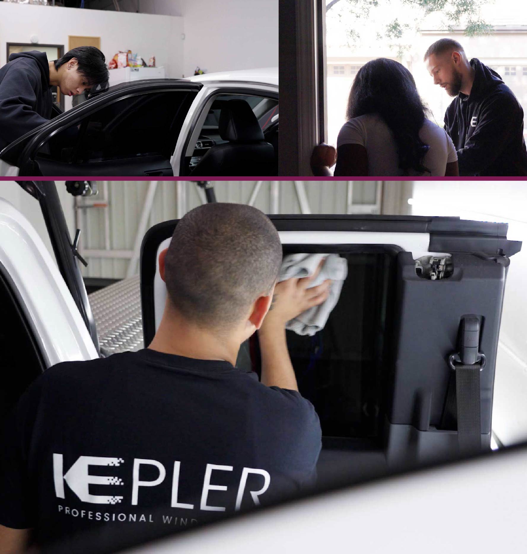 Kepler Dealer Installing Automotive Window Tint in New York