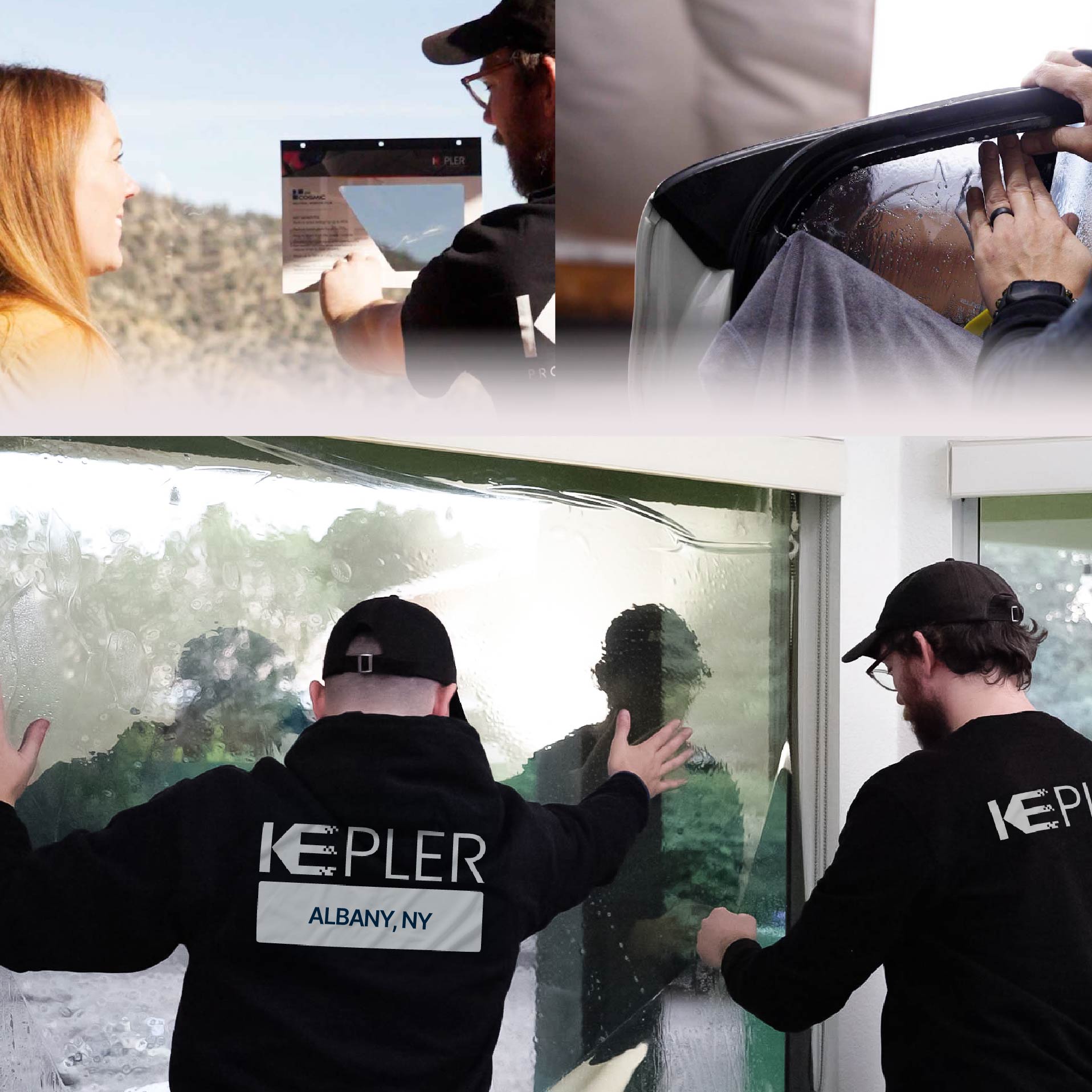 Kepler Specialist Performing Commercial Window Tinting in Albany Albany