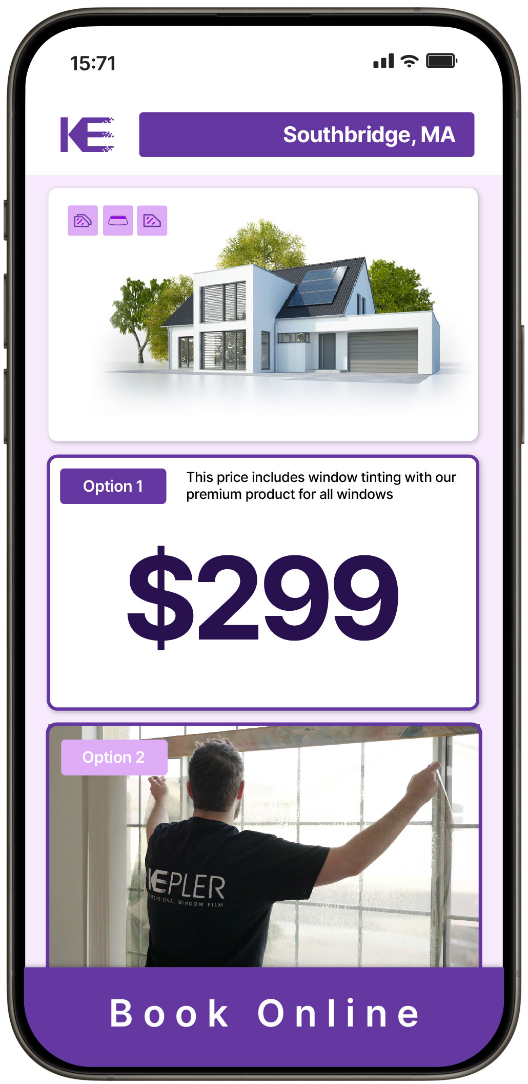 View Reasonable Home Window Tinting Prices in Southbridge, Massachusetts