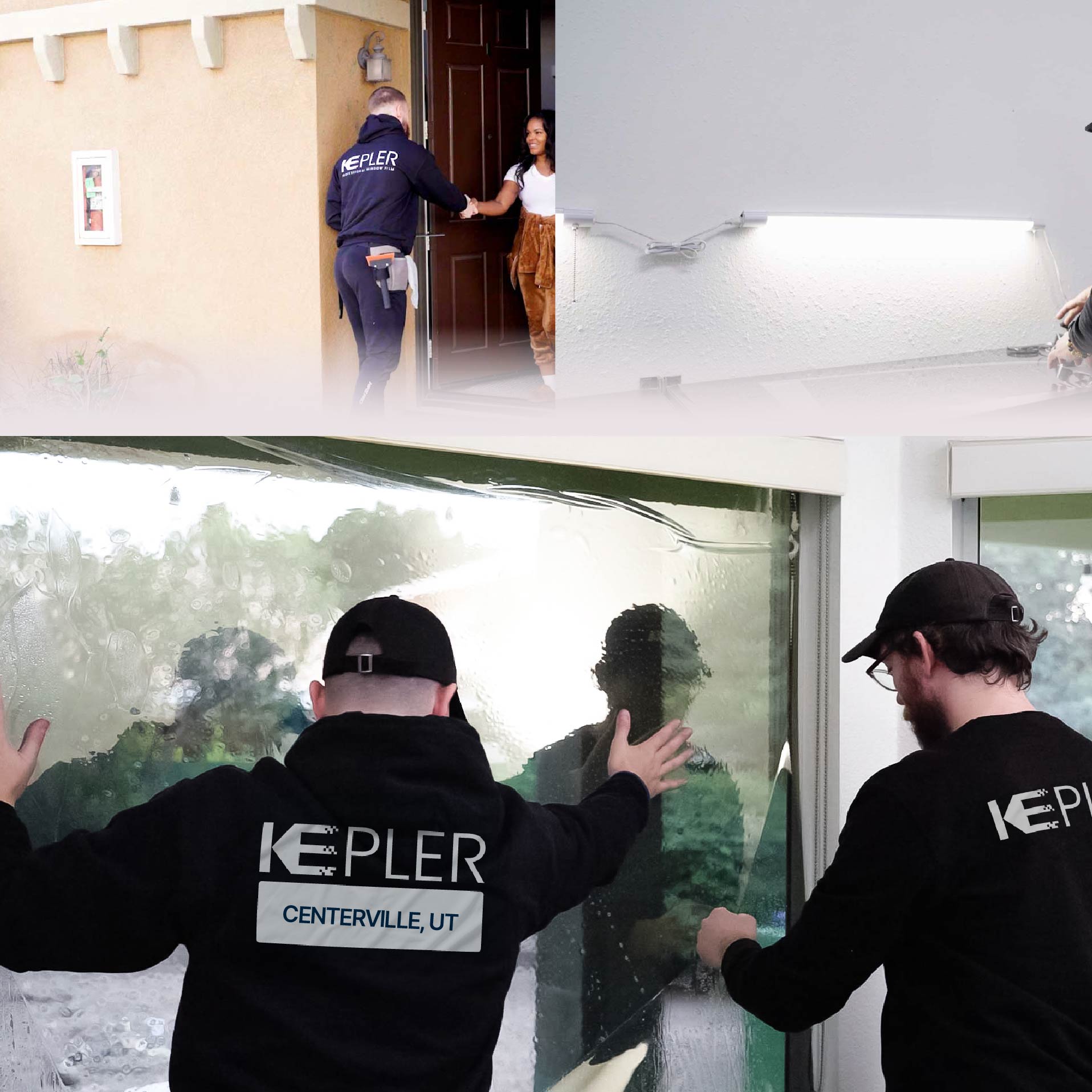 Kepler Specialist Performing Commercial Window Tinting in Centerville Centerville